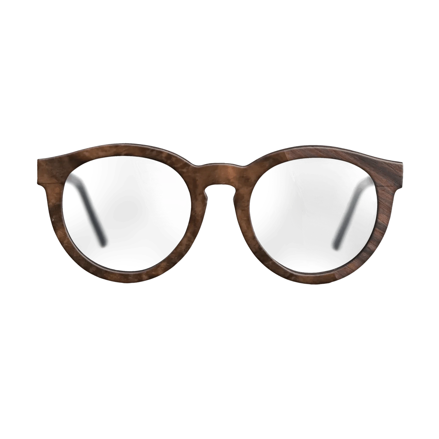Walnut Burl,Rosewood Reconstituted: Splice - The Rebel - Round - SIRIS wood optic