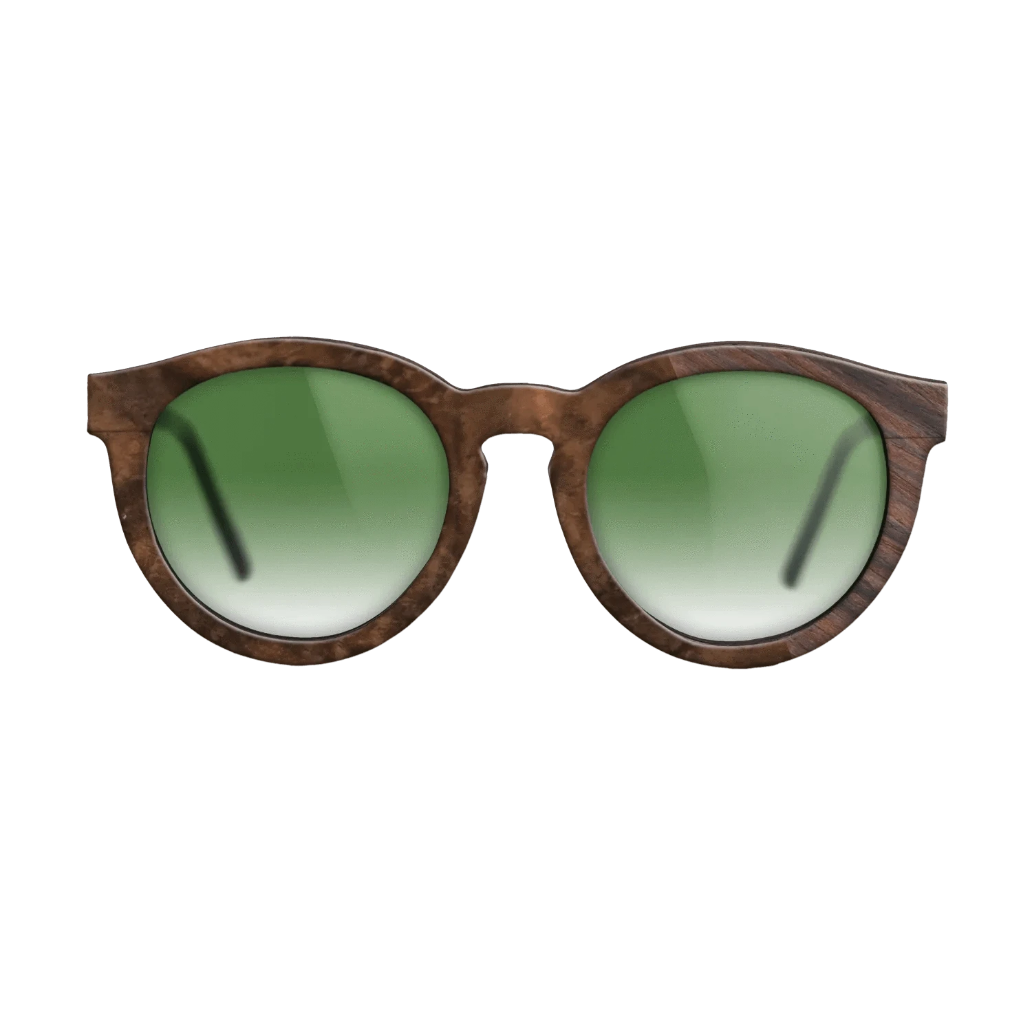 Walnut Burl,Rosewood Reconstituted: Splice - The Rebel - Round - SIRIS wood optic