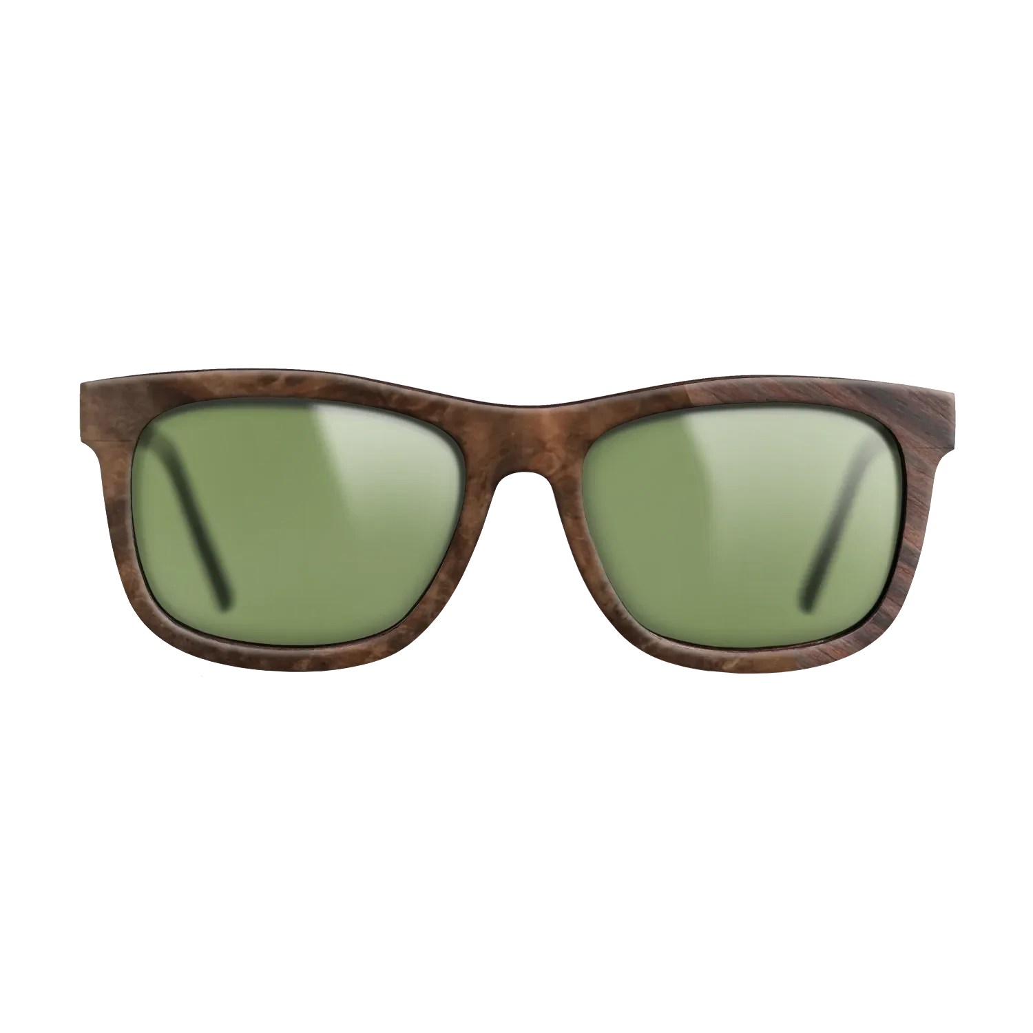 Walnut Burl,Rosewood Reconstituted: Splice - The Hero - Square - SIRIS wood optic