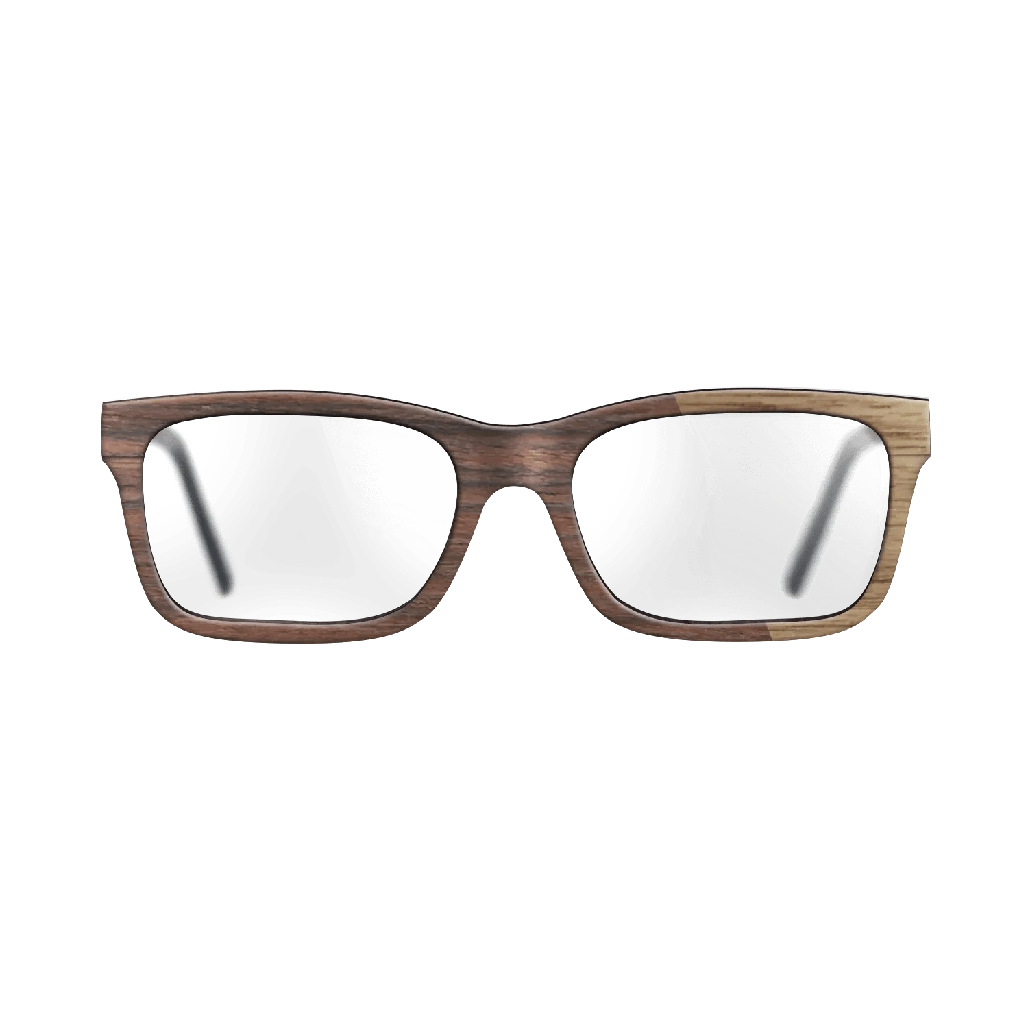 Rosewood Reconstituted,Walnut: Straight Grain: Splice - The Sage - Rectangle - SIRIS wood optic