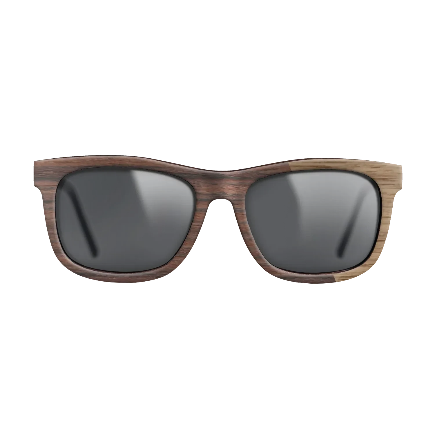 Rosewood Reconstituted,Walnut: Straight Grain: Splice - The Hero - Square - SIRIS wood optic