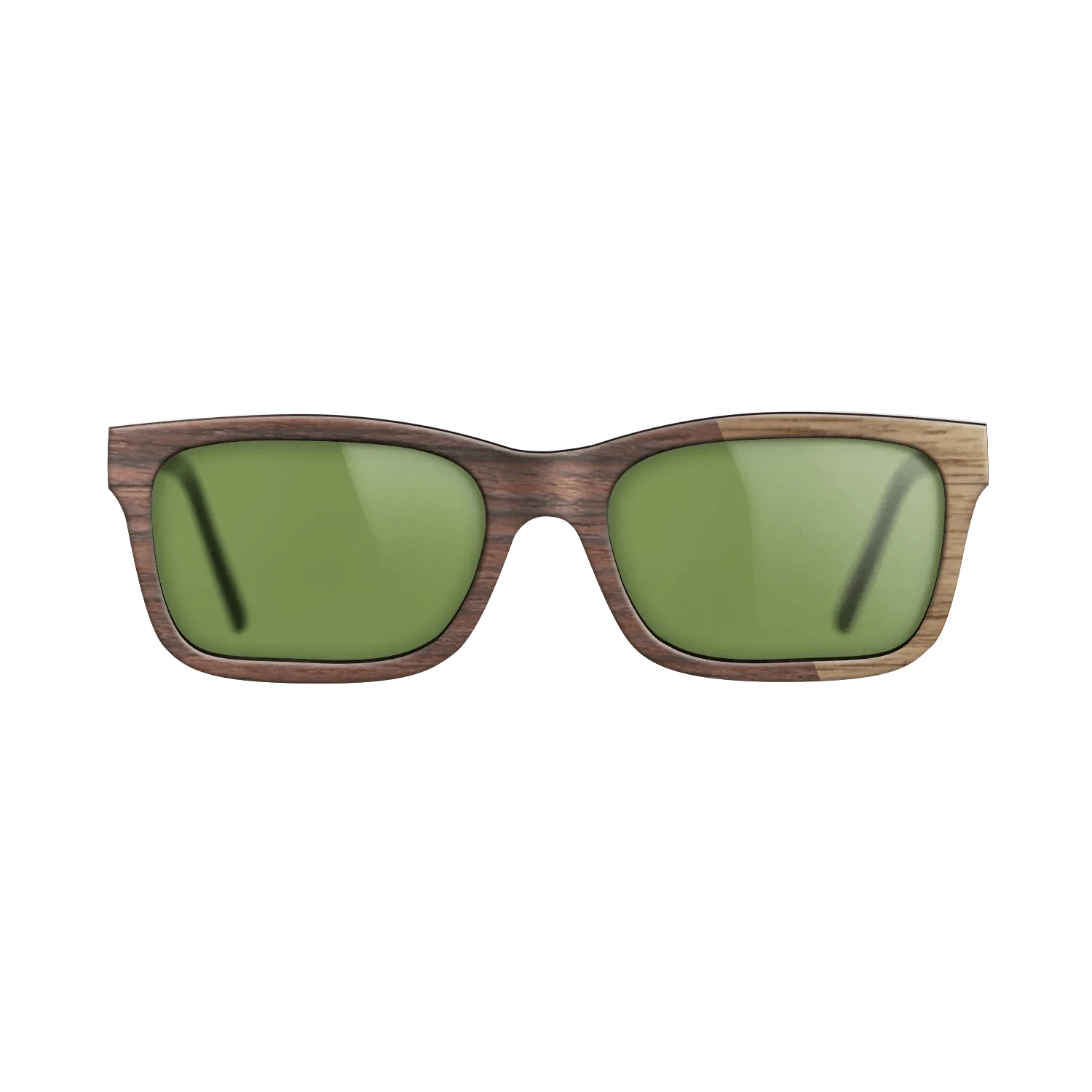 Rosewood Reconstituted,Walnut: Straight Grain: Splice - The Sage - Rectangle - SIRIS wood optic