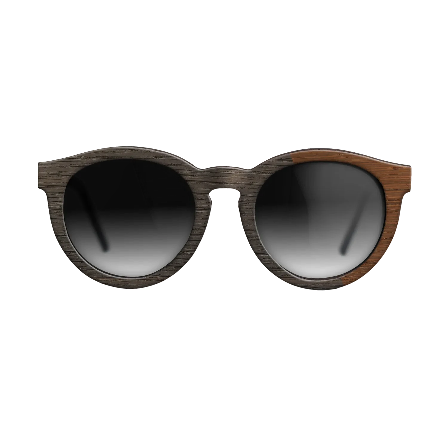 Wenge,Fumed Oak: Splice - The Rebel - Round - SIRIS wood optic