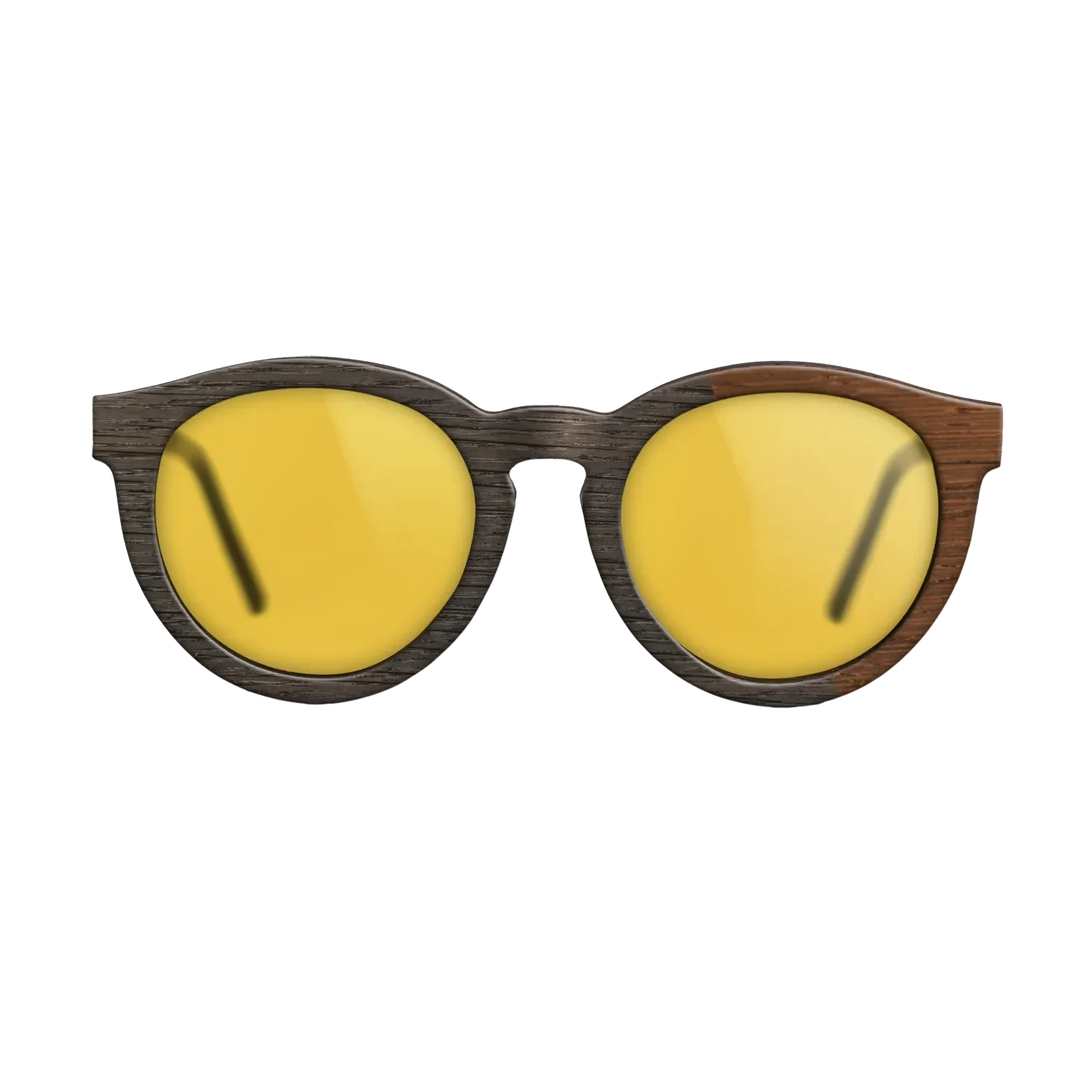 Wenge,Fumed Oak: Splice - The Rebel - Round - SIRIS wood optic