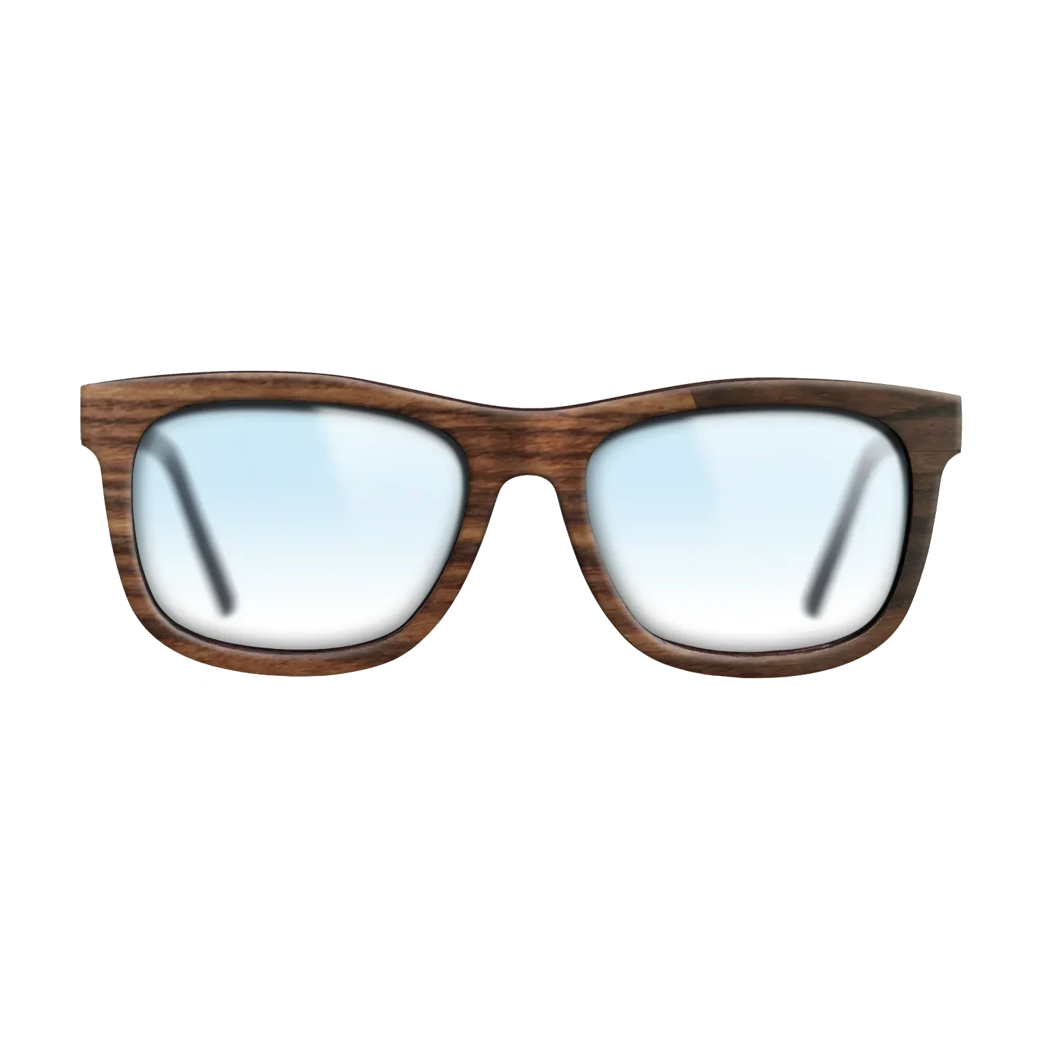 Walnut: Straight Grain,Ziricote Dark Quartered: Splice - The Hero - Square - 1169 - SIRIS wood optic