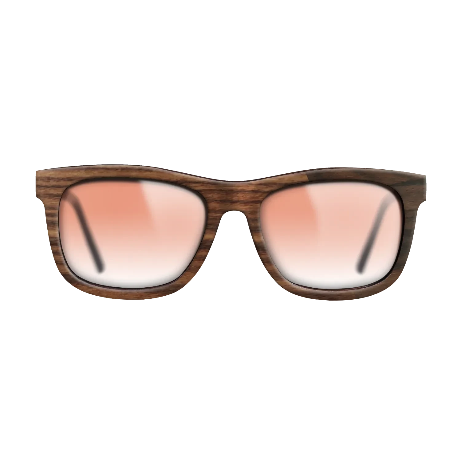 Walnut: Straight Grain,Ziricote Dark Quartered: Splice - The Hero - Square - 1169 - SIRIS wood optic