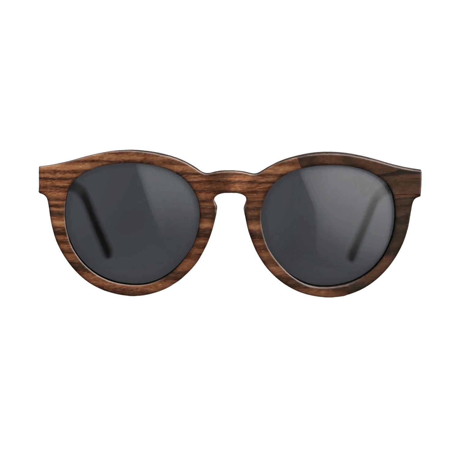 Walnut: Straight Grain,Ziricote Dark Quartered: Splice - The Rebel - Round - 1169 - SIRIS wood optic
