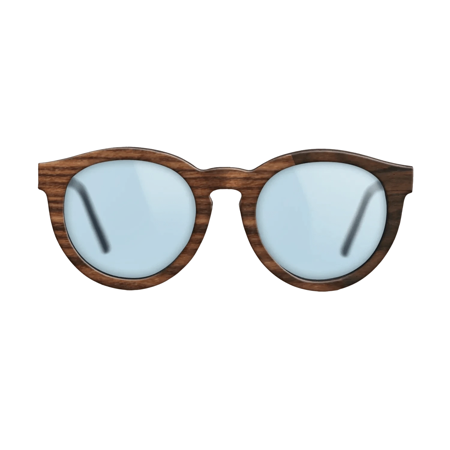 Walnut: Straight Grain,Ziricote Dark Quartered: Splice - The Rebel - Round - 1169 - SIRIS wood optic