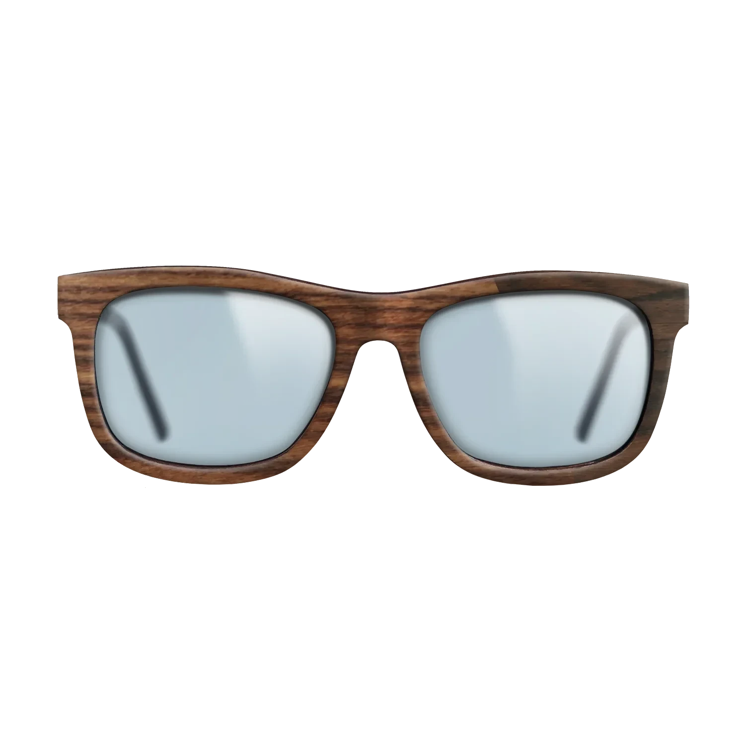 Walnut: Straight Grain,Ziricote Dark Quartered: Splice - The Hero - Square - 1169 - SIRIS wood optic