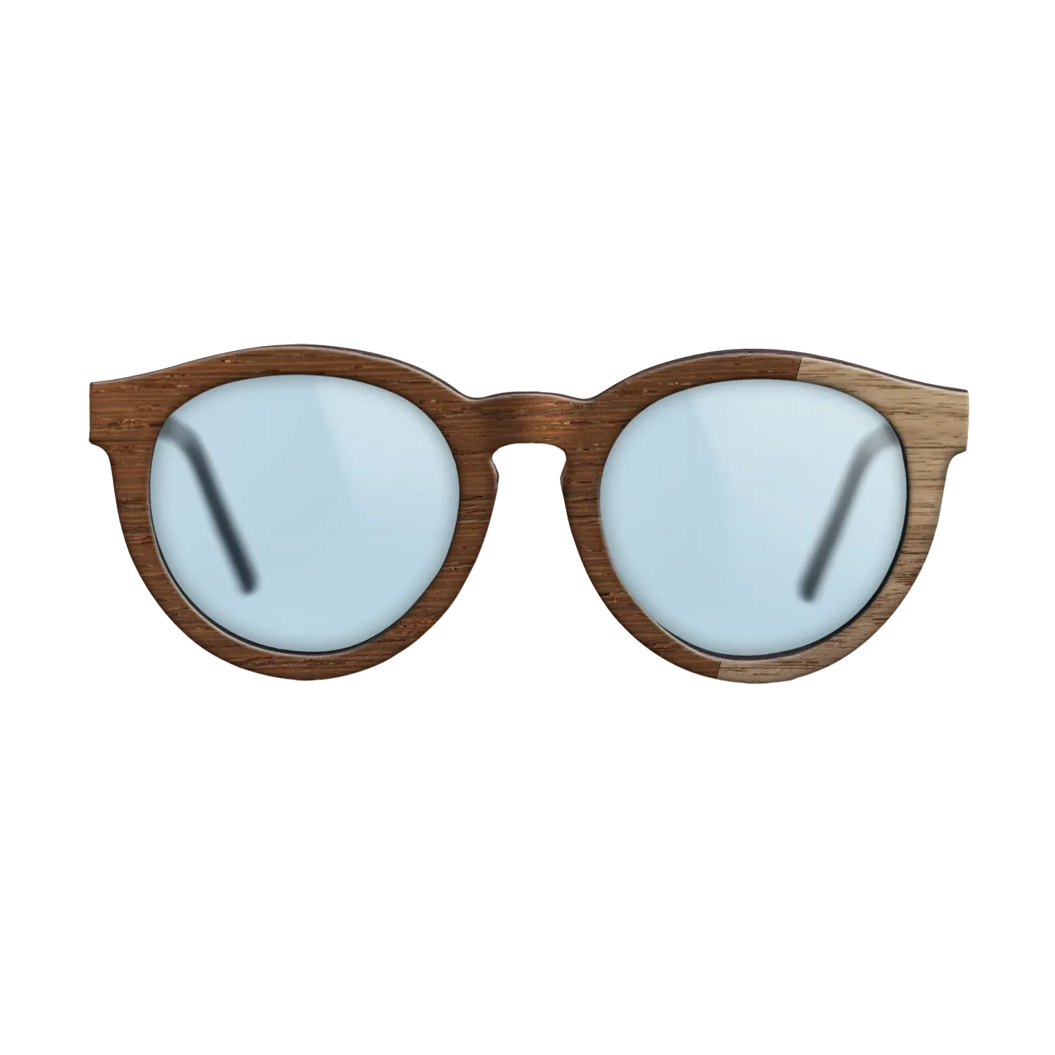 Wenge,Walnut: Straight Grain: Bauhaus - The Rebel - Round - 820 - SIRIS wood optic