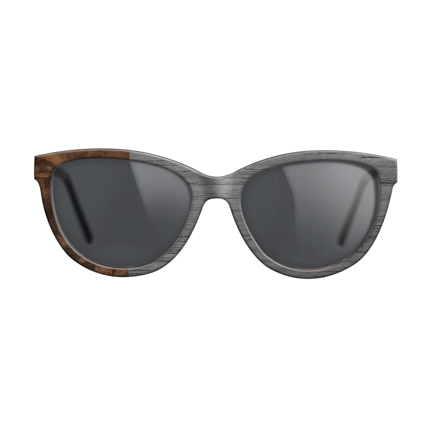 Poplar Dyed: Grey,Walnut Burl: Binary - The Maiden - Cat - SIRIS wood optic