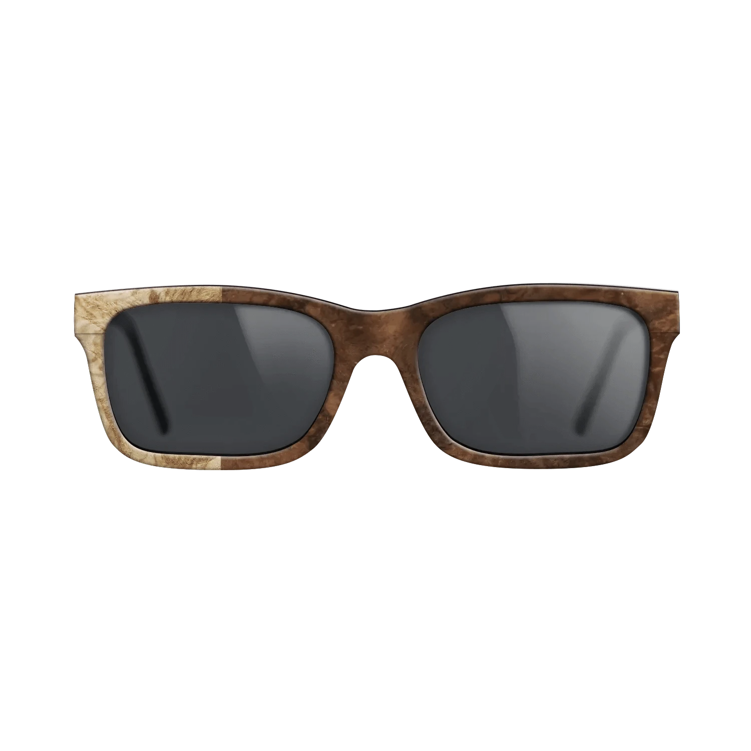 Walnut Burl,Olive Burl: Binary - The Sage - Rectangle - SIRIS wood optic