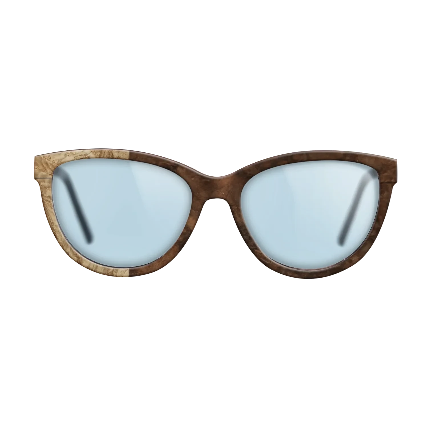 Walnut Burl,Olive Burl: Binary - The Maiden - Cat - SIRIS wood optic