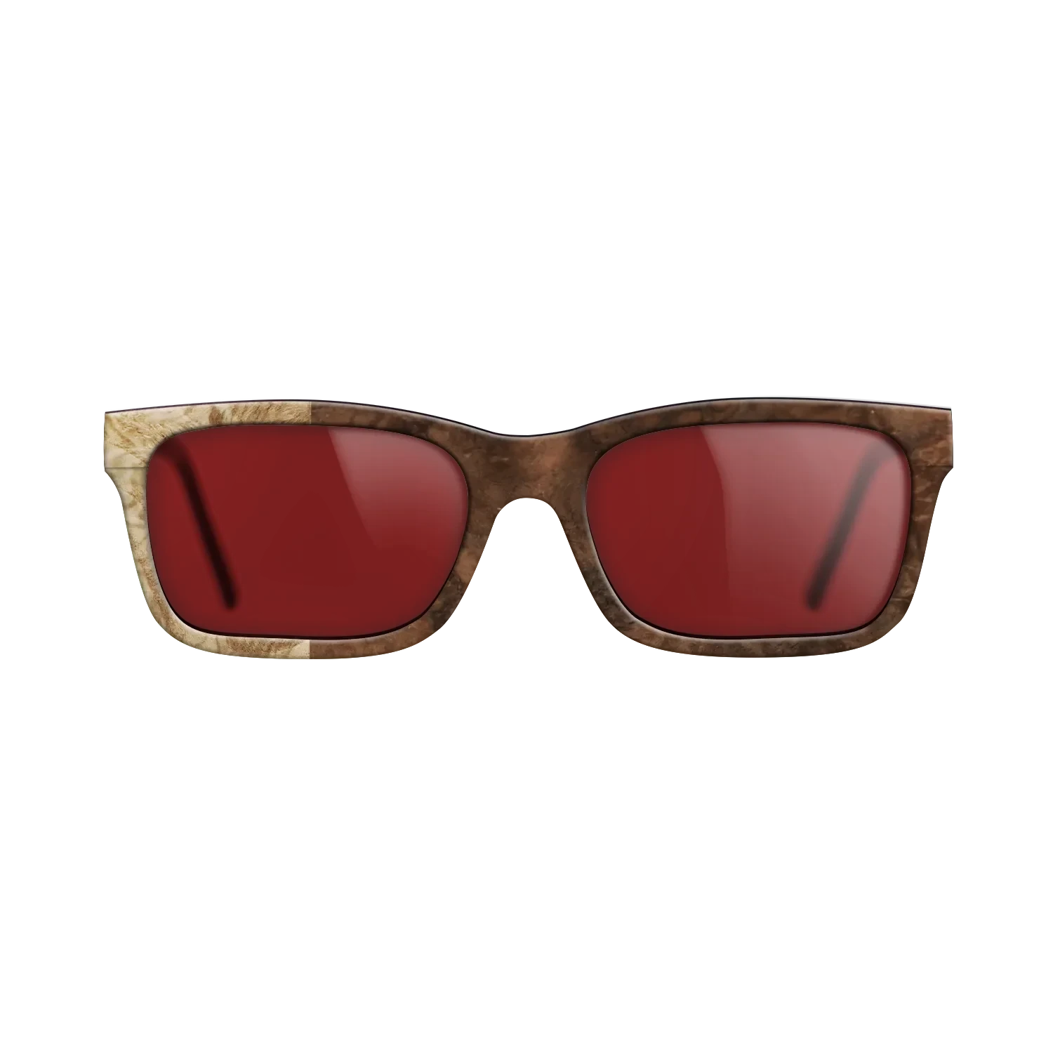 Walnut Burl,Olive Burl: Binary - The Sage - Rectangle - SIRIS wood optic