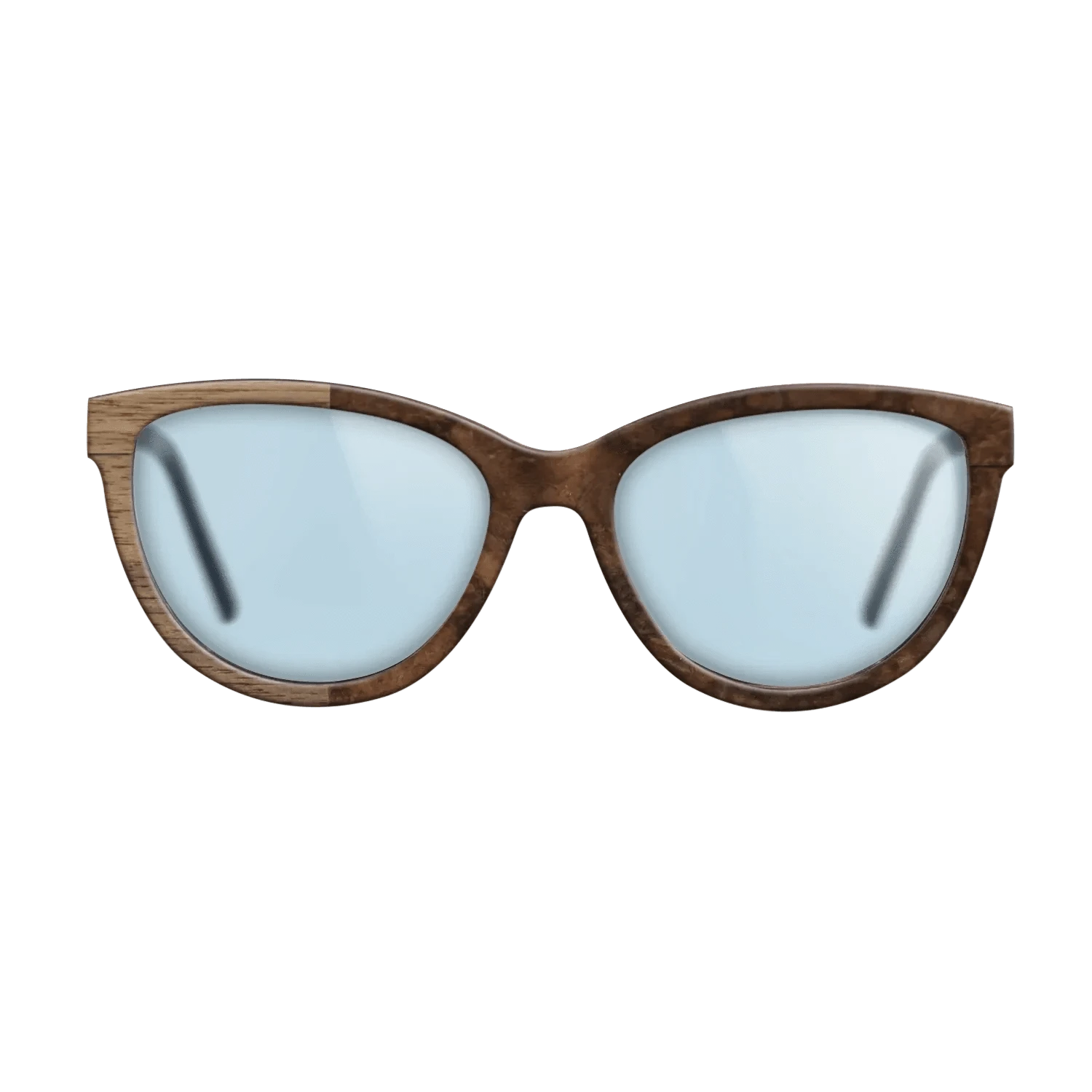 Walnut Burl,Walnut: Straight Grain: Binary - The Maiden - Cat - SIRIS wood optic