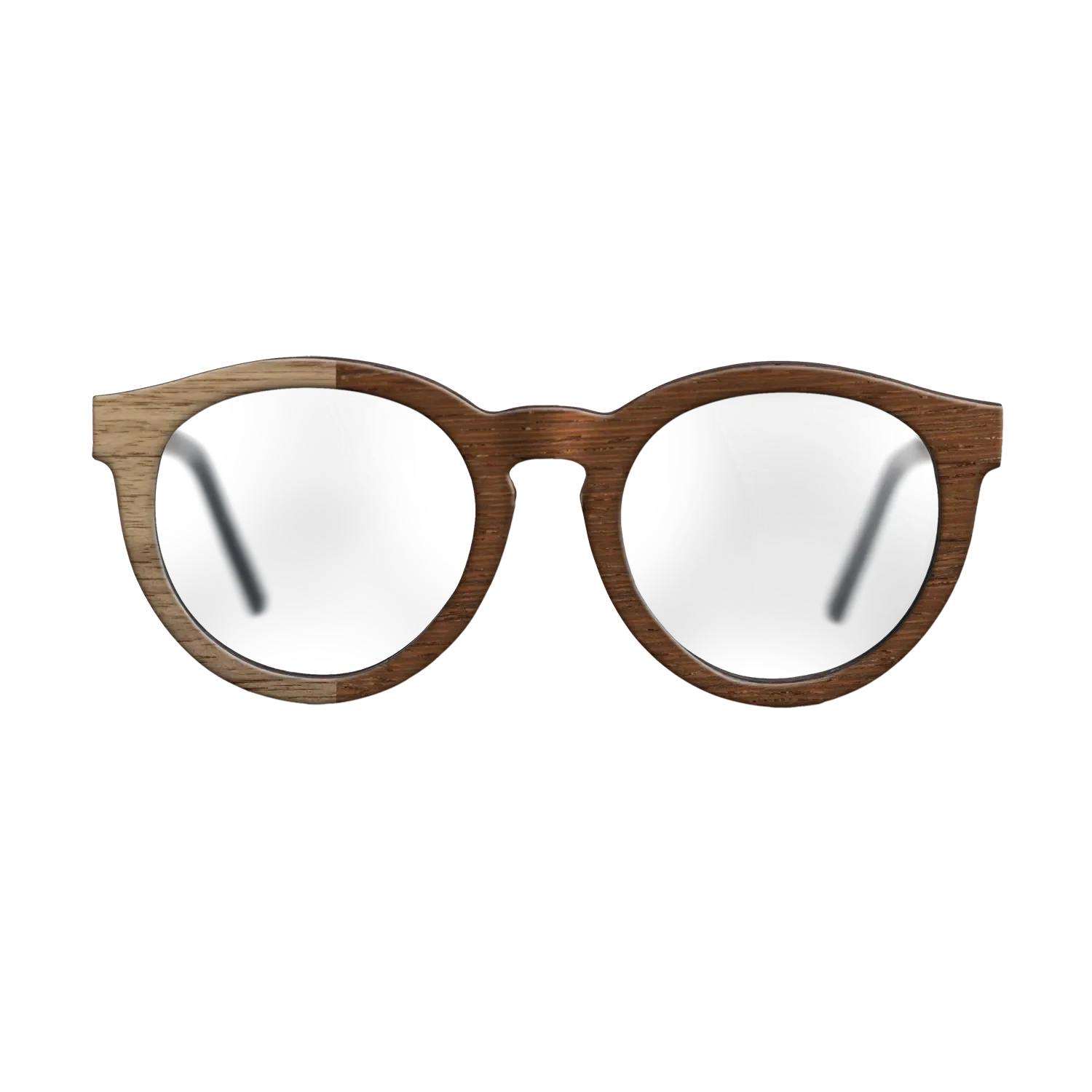 Wenge,Walnut: Straight Grain: Binary - The Rebel - Round - SIRIS wood optic