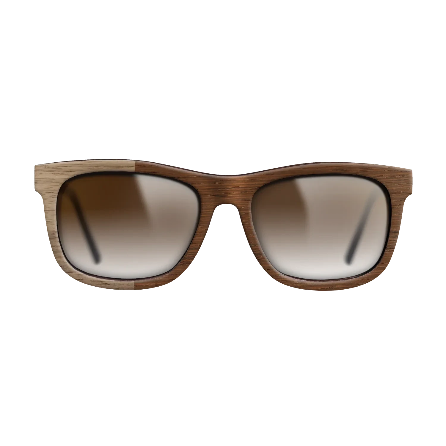 Wenge,Walnut: Straight Grain: Binary - The Hero - Square - SIRIS wood optic