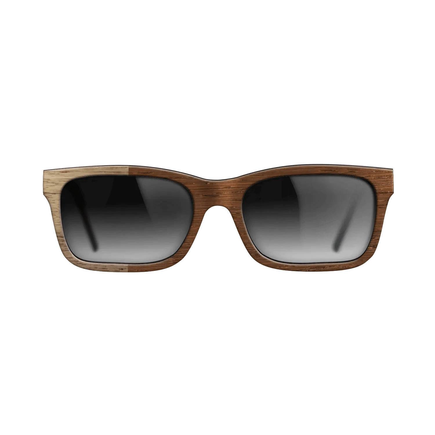 Wenge,Walnut: Straight Grain: Binary - The Sage - Rectangle - SIRIS wood optic