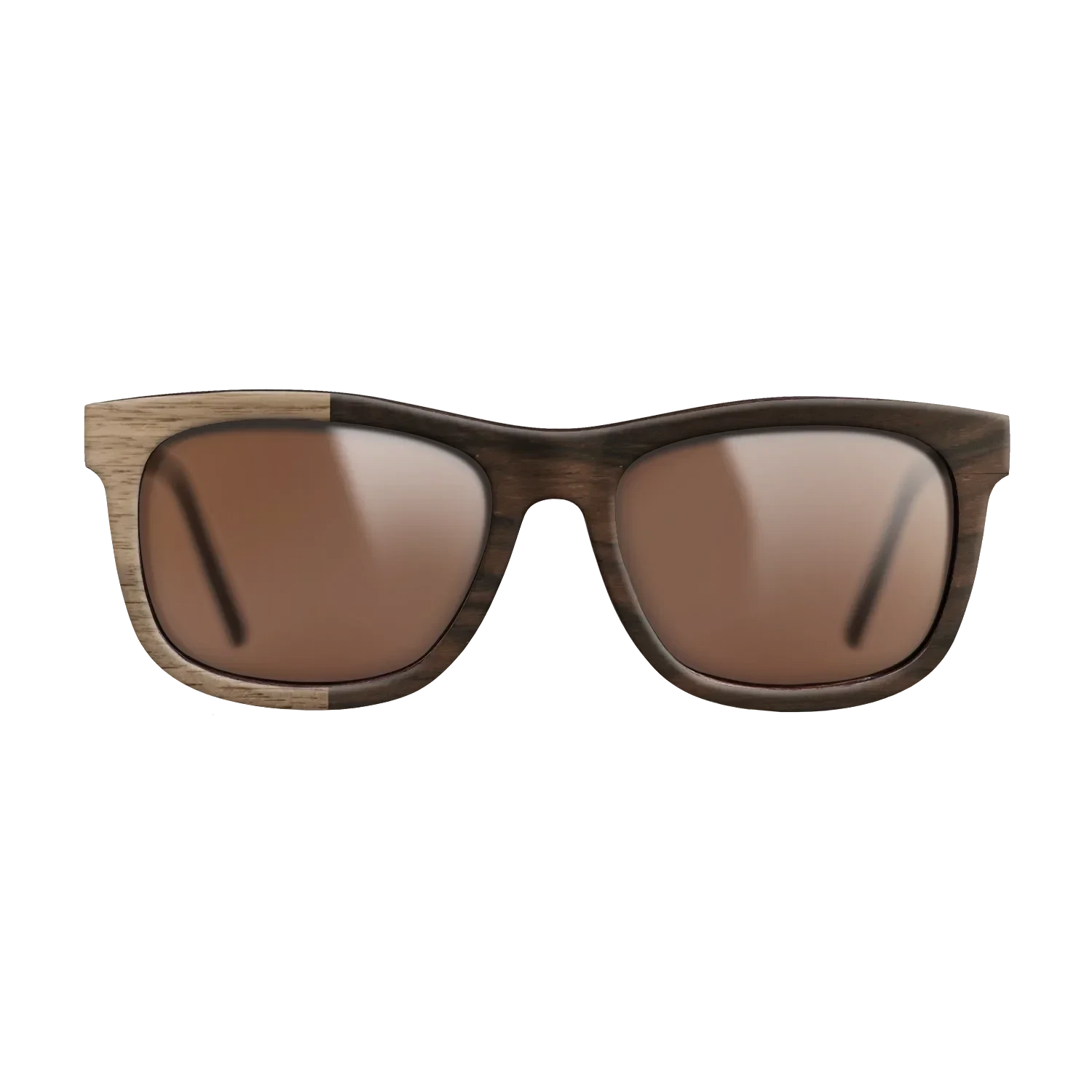 Ziricote Dark Quartered,Walnut: Straight Grain: Binary - The Hero - Square - SIRIS wood optic