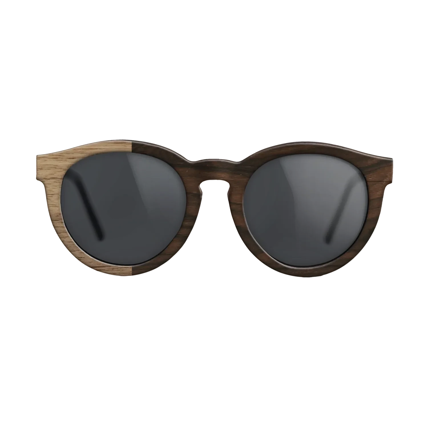 Ziricote Dark Quartered,Walnut: Straight Grain: Binary - The Rebel - Round - SIRIS wood optic