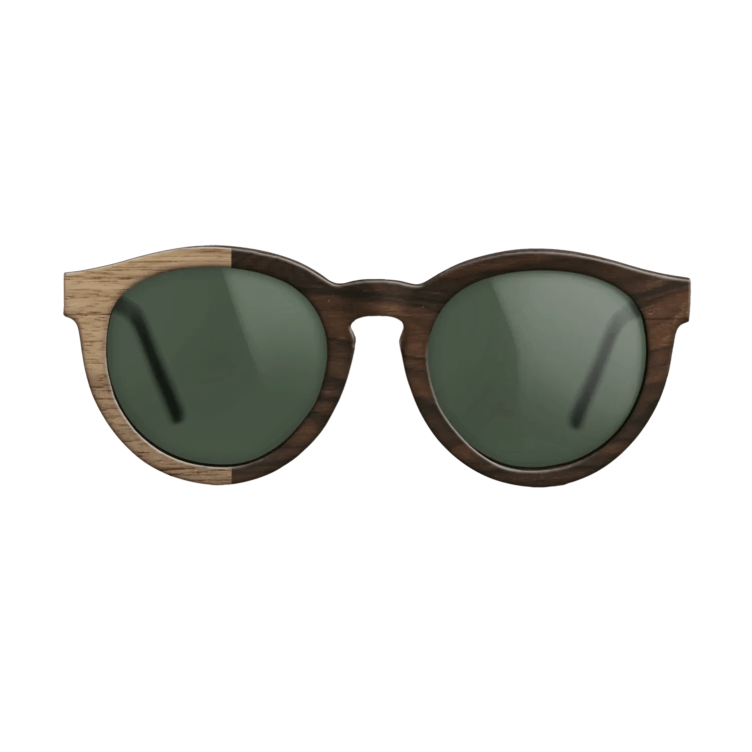 Ziricote Dark Quartered,Walnut: Straight Grain: Binary - The Rebel - Round - SIRIS wood optic