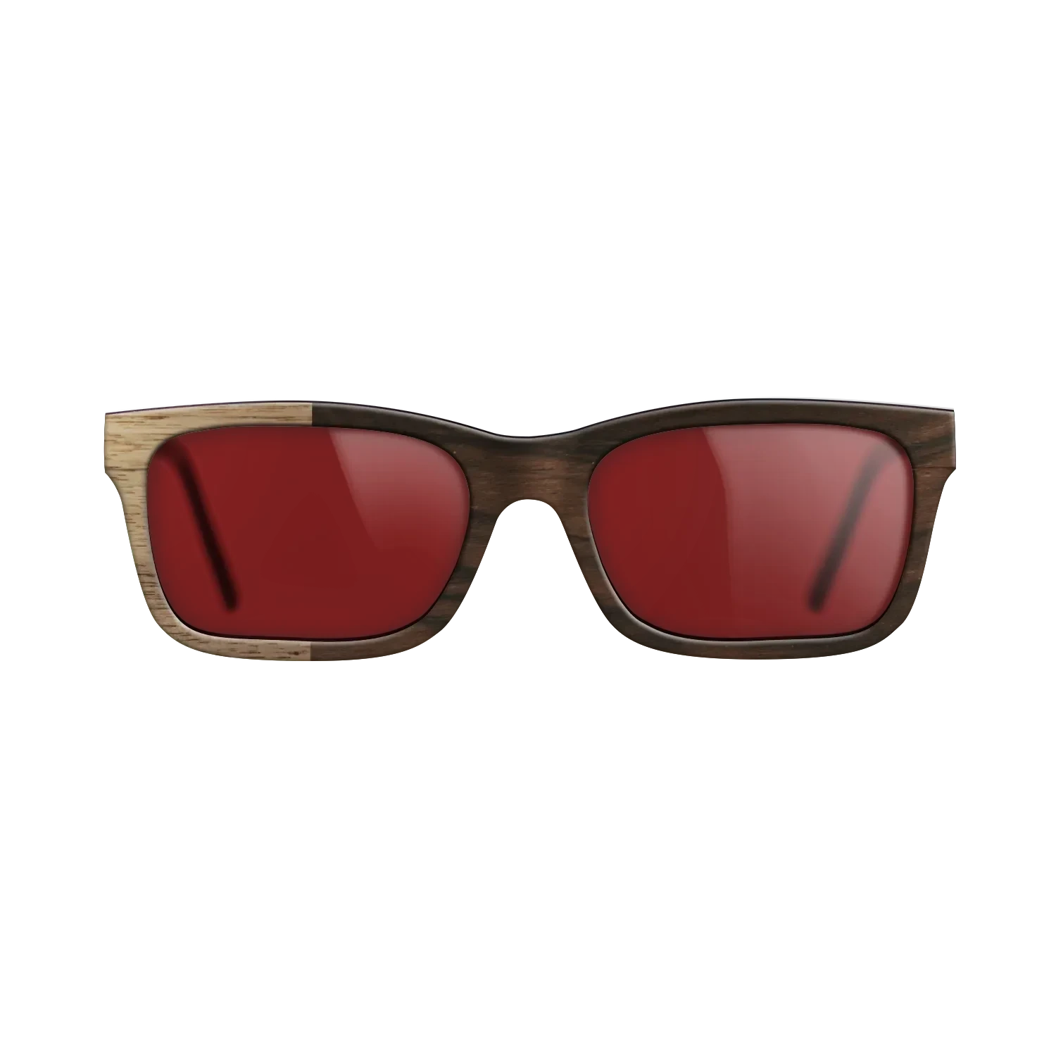Ziricote Dark Quartered,Walnut: Straight Grain: Binary - The Sage - Rectangle - SIRIS wood optic