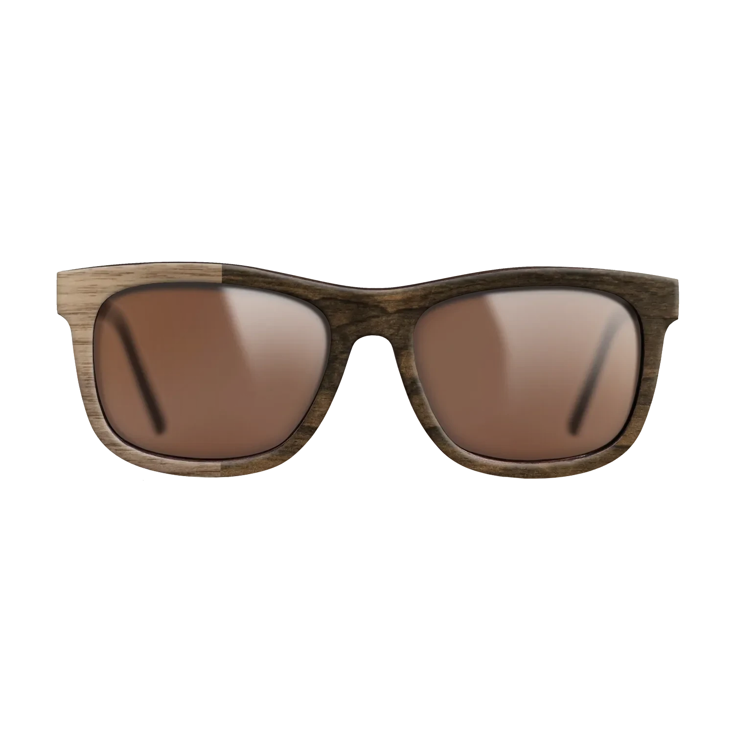 Ziricote Dark Quartered,Walnut: Straight Grain: Binary - The Hero - Square - 1091 - SIRIS wood optic