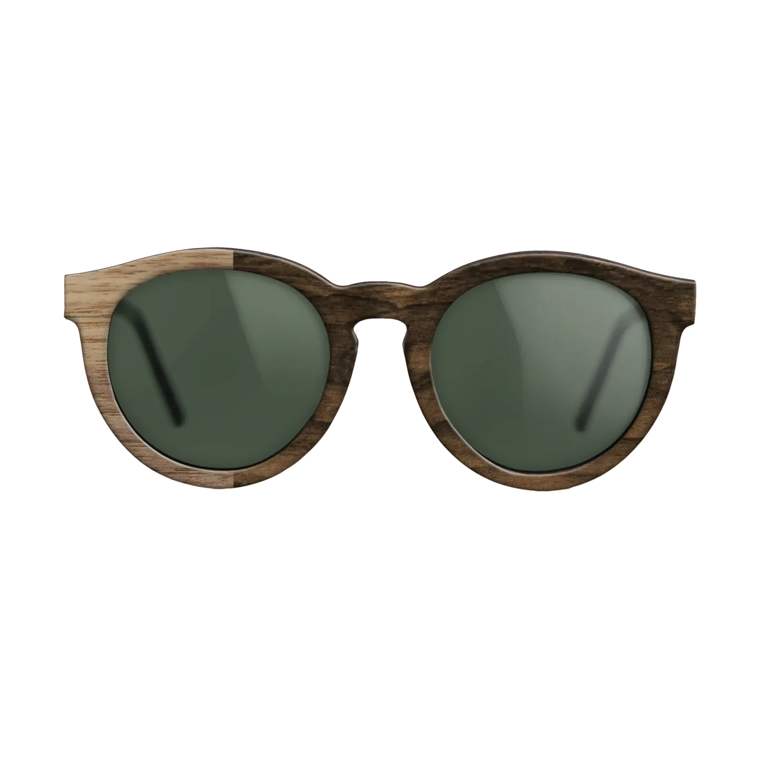 Ziricote Dark Quartered,Walnut: Straight Grain: Binary - The Rebel - Round - 1091 - SIRIS wood optic
