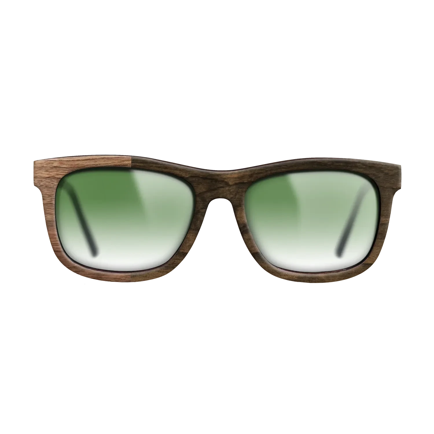 Ziricote Dark Quartered,Walnut Claro Light: Binary - The Hero - Square - SIRIS wood optic