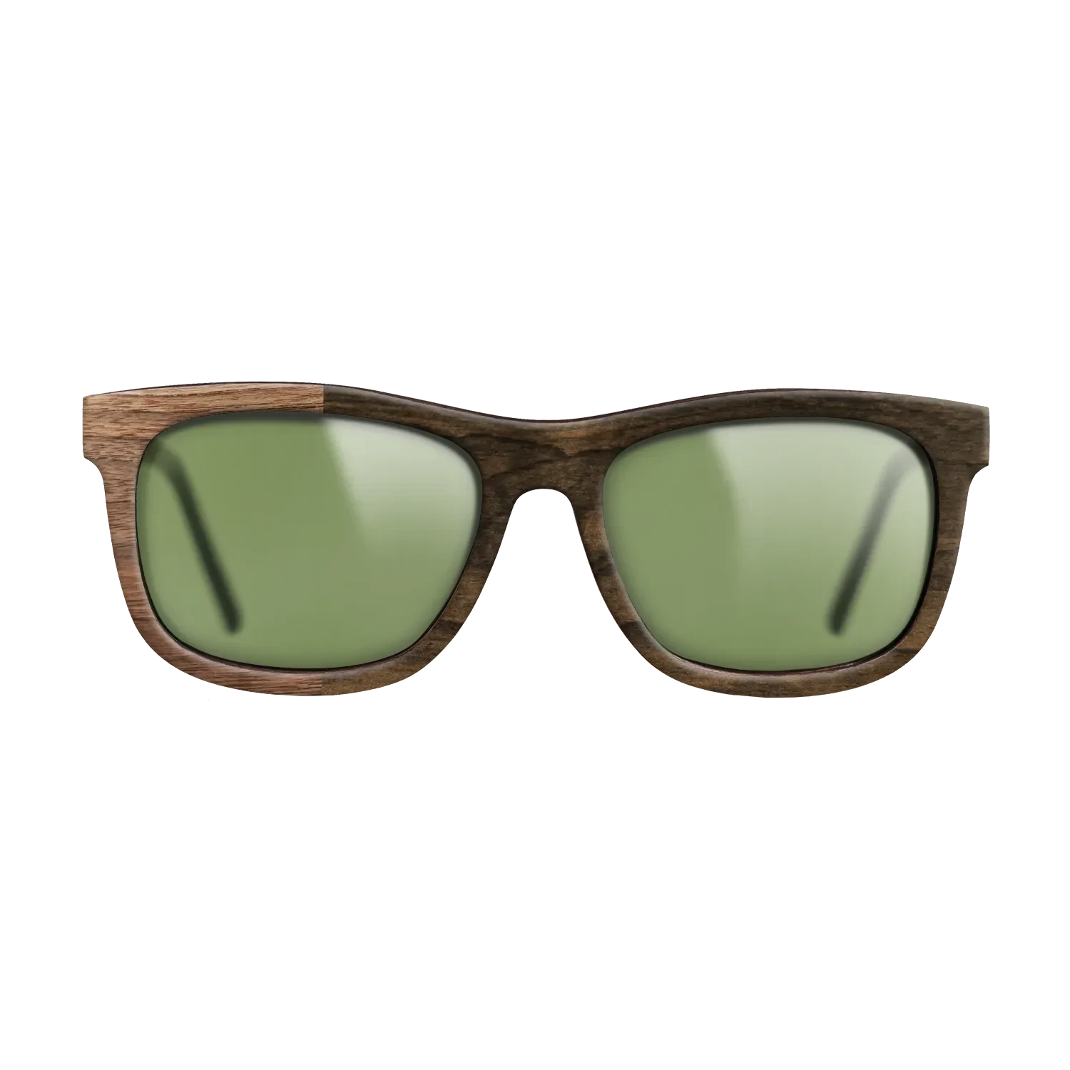 Ziricote Dark Quartered,Walnut Claro Light: Binary - The Hero - Square - SIRIS wood optic