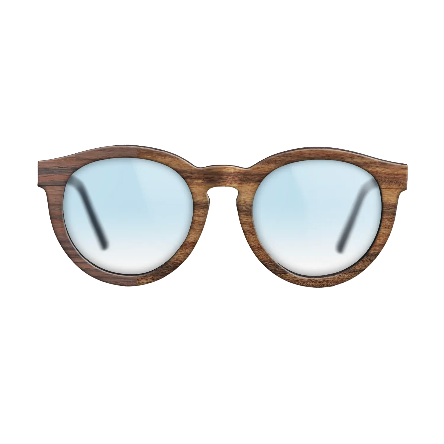 Rosewood Reconstituted,Santos Rosewood Light: Binary - The Rebel - Round - SIRIS wood optic