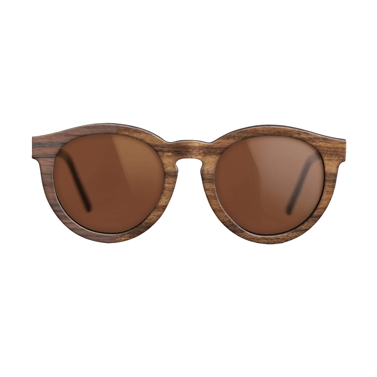 Rosewood Reconstituted,Santos Rosewood Light: Binary - The Rebel - Round - SIRIS wood optic