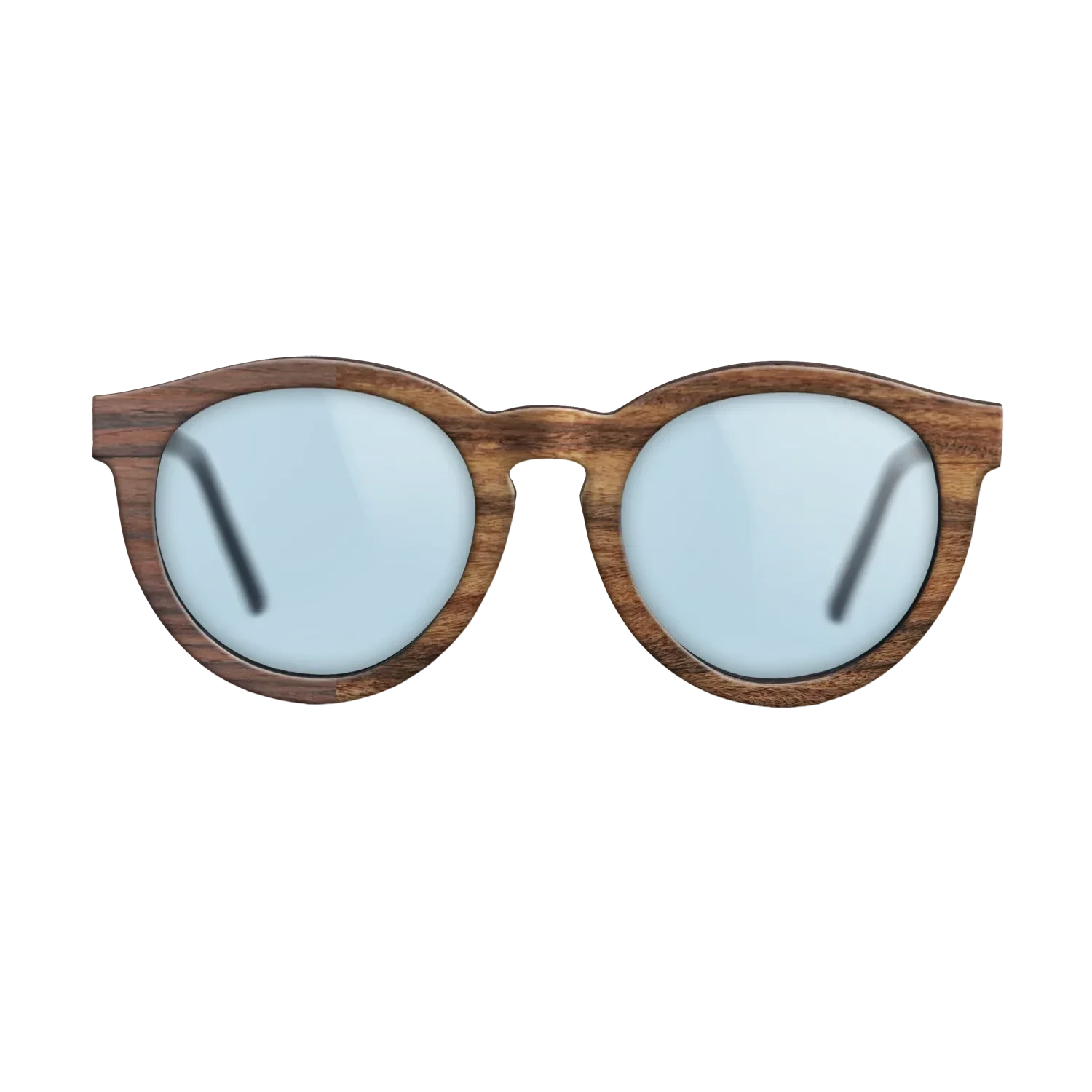 Rosewood Reconstituted,Santos Rosewood Light: Binary - The Rebel - Round - SIRIS wood optic