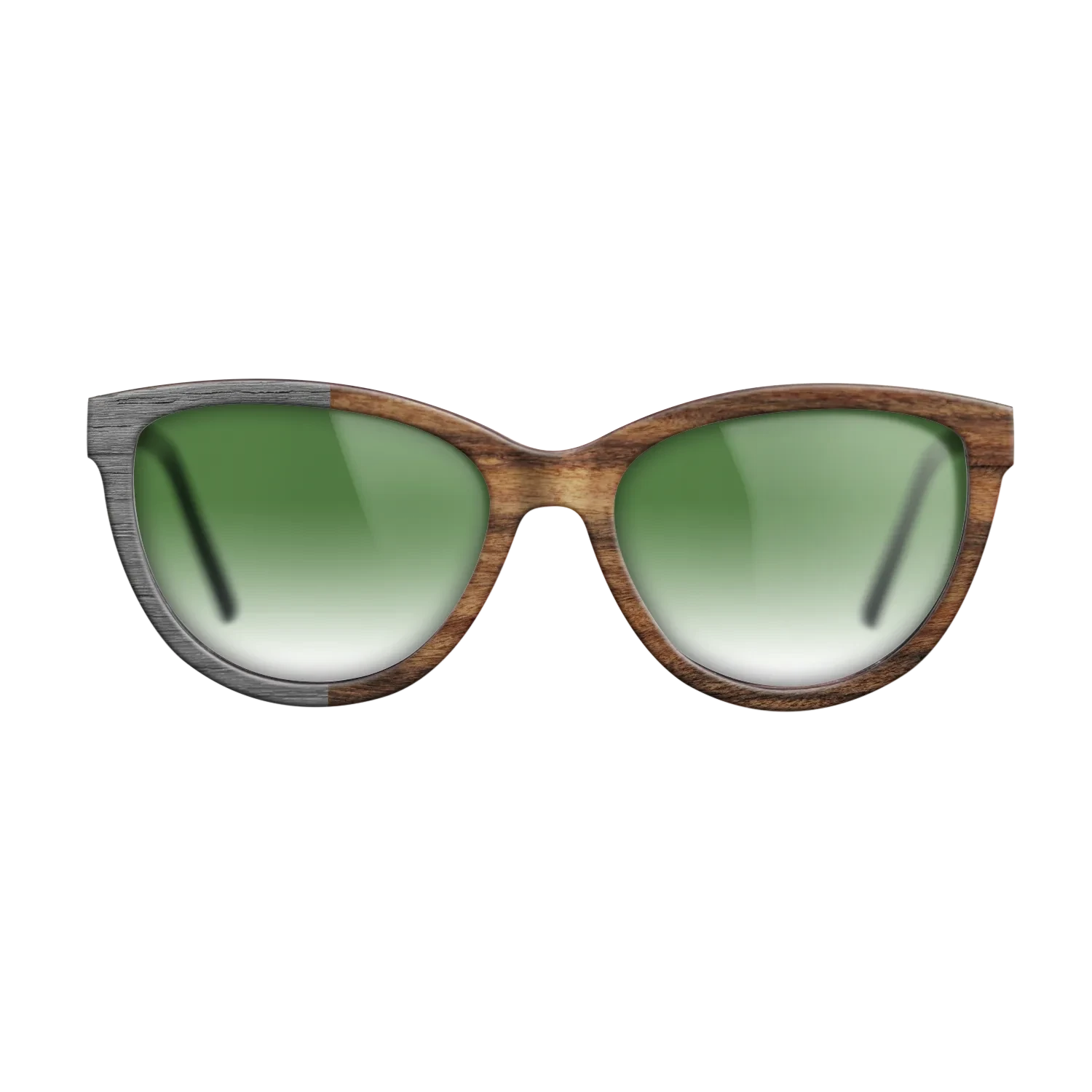 Poplar Dyed: Grey,Santos Rosewood Light: Binary - The Maiden - Cat - SIRIS wood optic