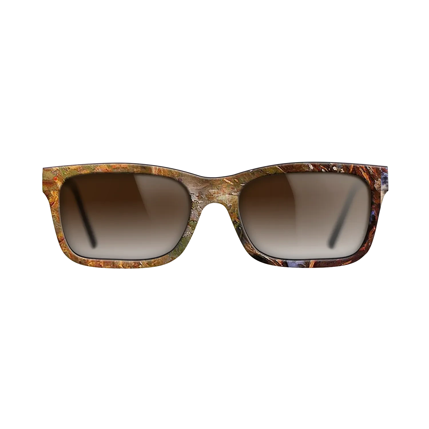 Oil Painting on Straight Grain Walnut: Rococo - a-landscape-study-at-san-vigilio-lake-of-garda - The Sage - Rectangle - 1674 - SIRIS wood optic