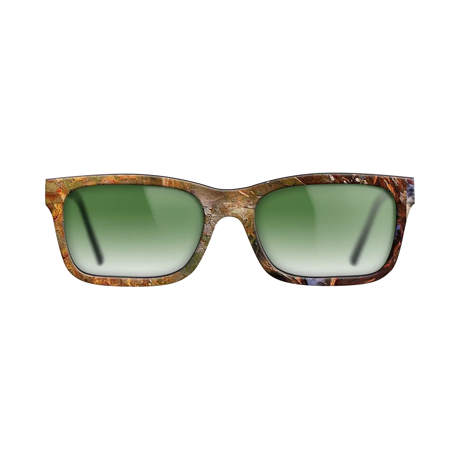 Oil Painting on Straight Grain Walnut: Rococo - a-landscape-study-at-san-vigilio-lake-of-garda - The Sage - Rectangle - 1674 - SIRIS wood optic