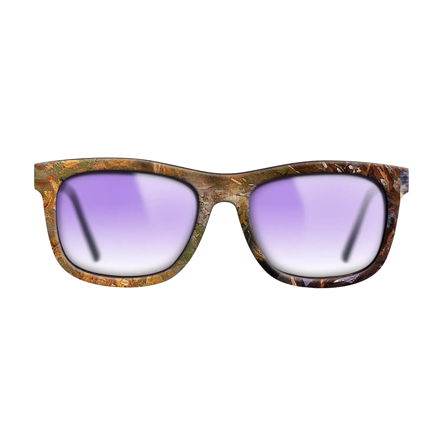 Oil Painting on Straight Grain Walnut: Rococo - a-landscape-study-at-san-vigilio-lake-of-garda - The Hero - Square - 1674 - SIRIS wood optic