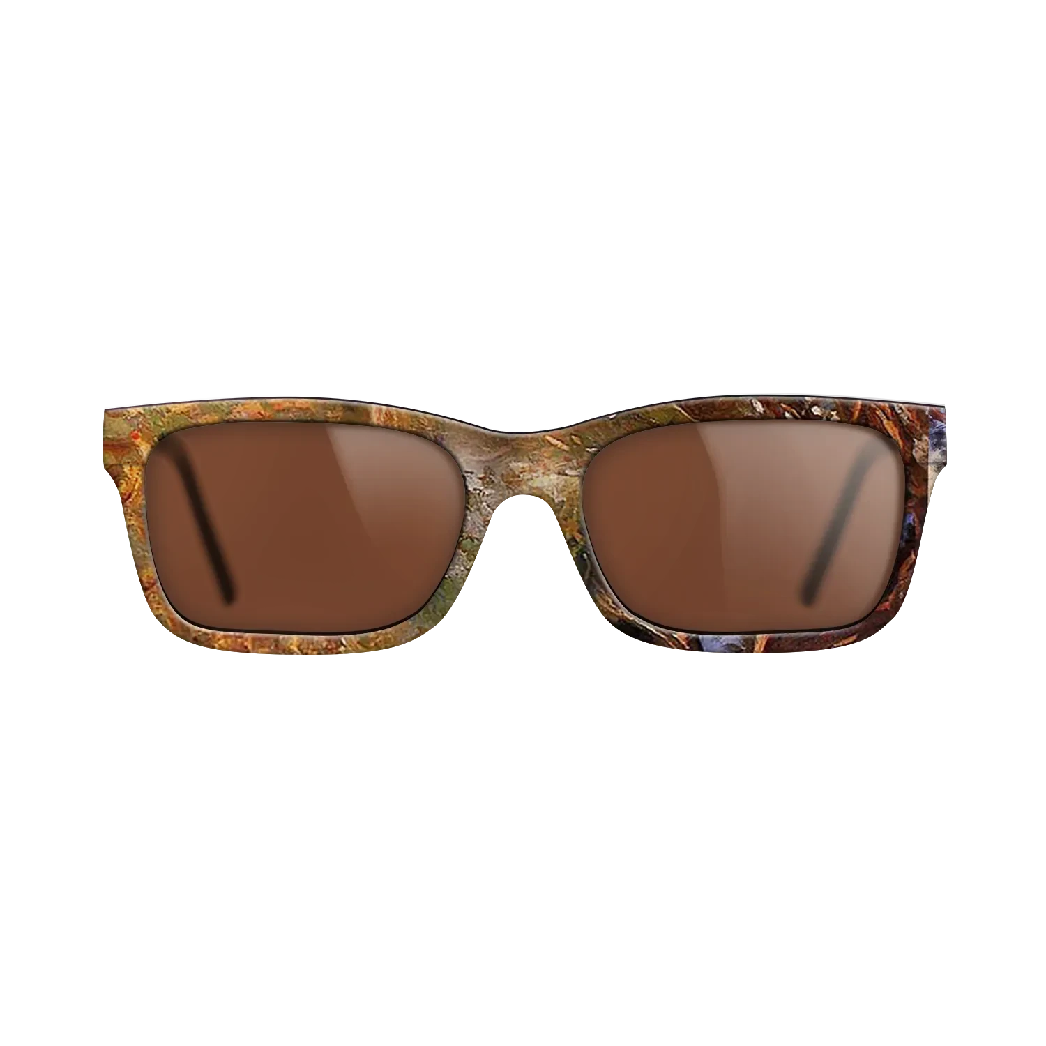 Oil Painting on Straight Grain Walnut: Rococo - a-landscape-study-at-san-vigilio-lake-of-garda - The Sage - Rectangle - 1674 - SIRIS wood optic