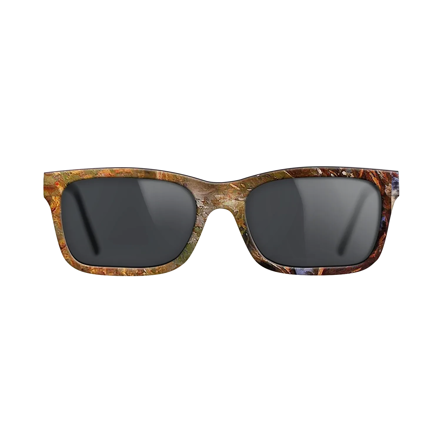 Oil Painting on Straight Grain Walnut: Rococo - a-landscape-study-at-san-vigilio-lake-of-garda - The Sage - Rectangle - 1674 - SIRIS wood optic