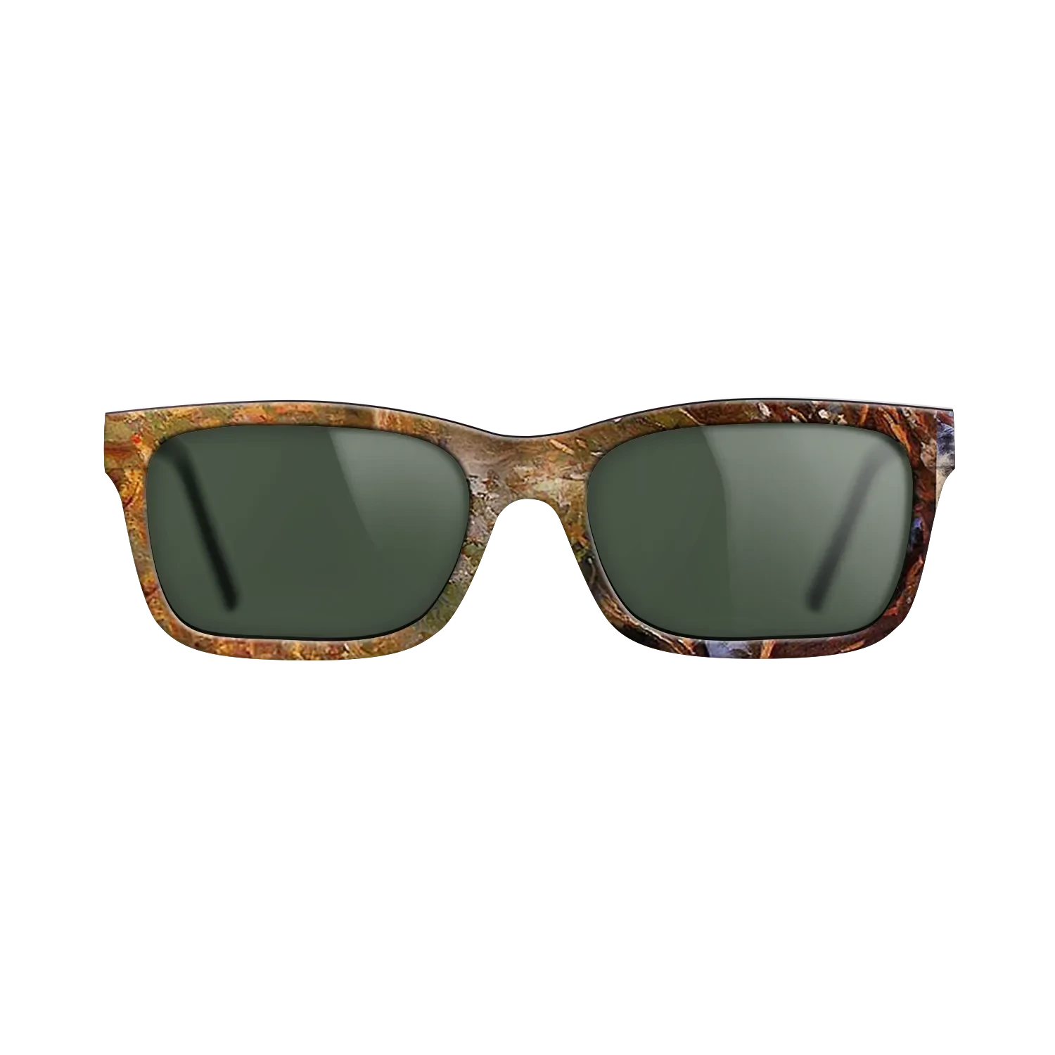 Oil Painting on Straight Grain Walnut: Rococo - a-landscape-study-at-san-vigilio-lake-of-garda - The Sage - Rectangle - 1674 - SIRIS wood optic