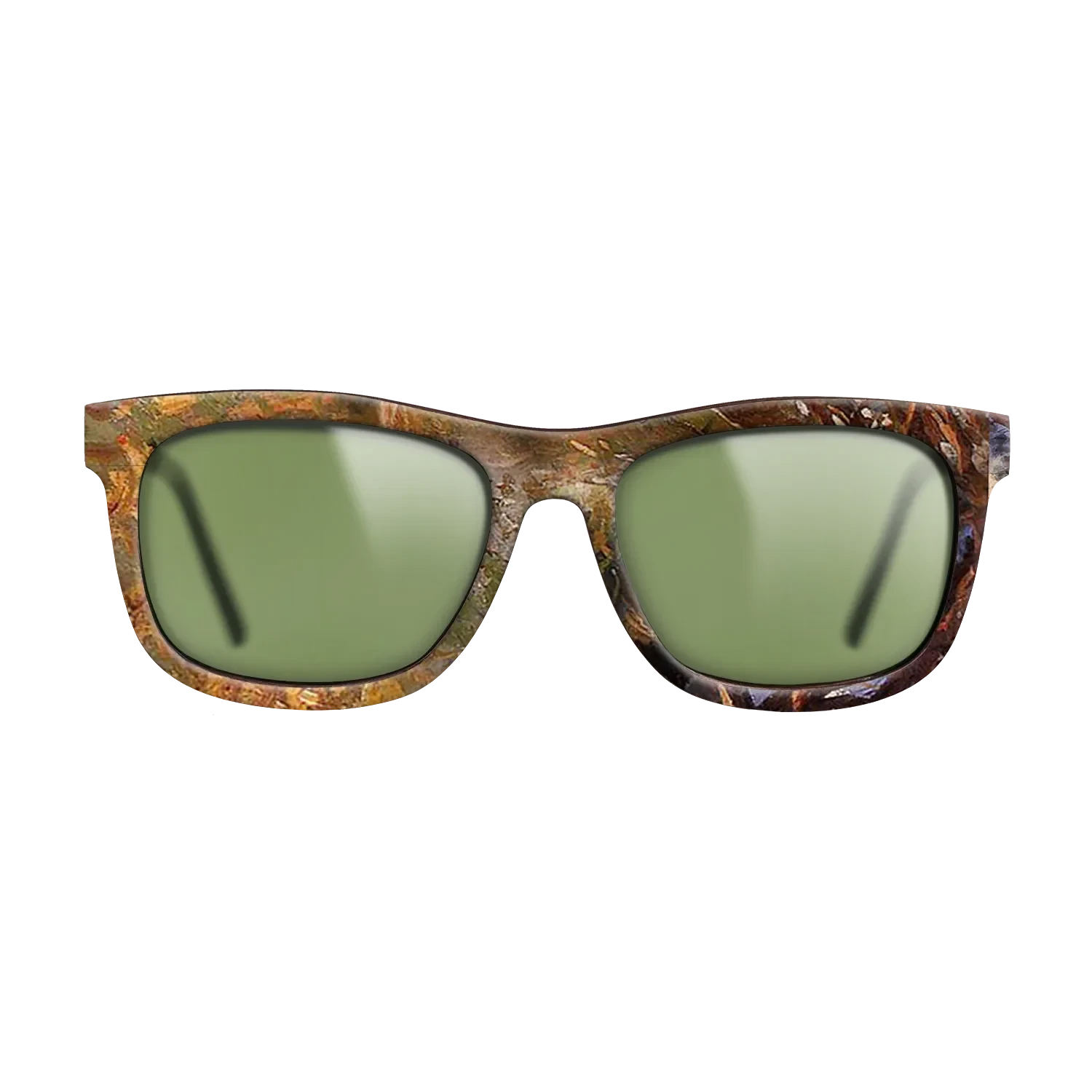 Oil Painting on Straight Grain Walnut: Rococo - a-landscape-study-at-san-vigilio-lake-of-garda - The Hero - Square - 1674 - SIRIS wood optic