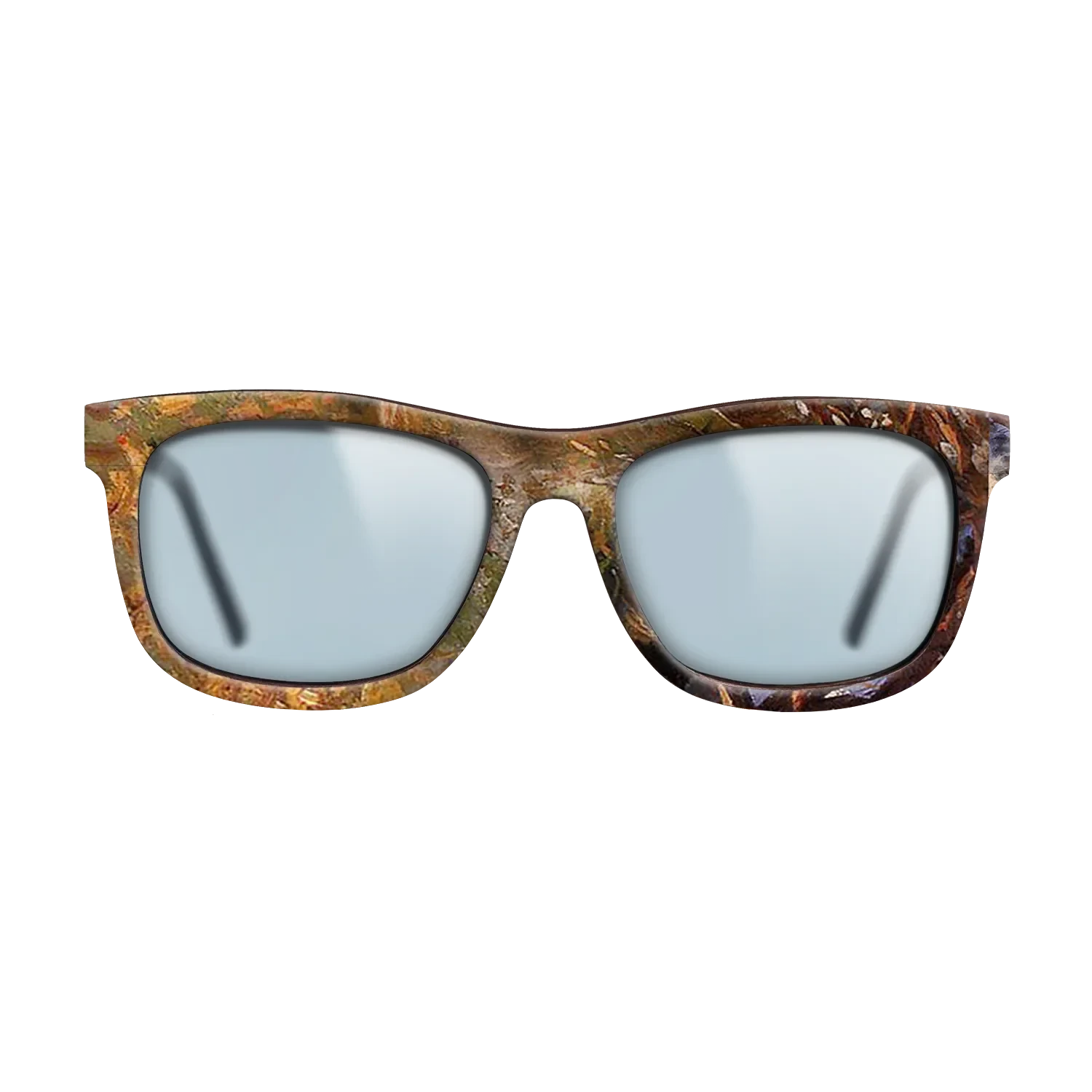 Oil Painting on Straight Grain Walnut: Rococo - a-landscape-study-at-san-vigilio-lake-of-garda - The Hero - Square - 1674 - SIRIS wood optic