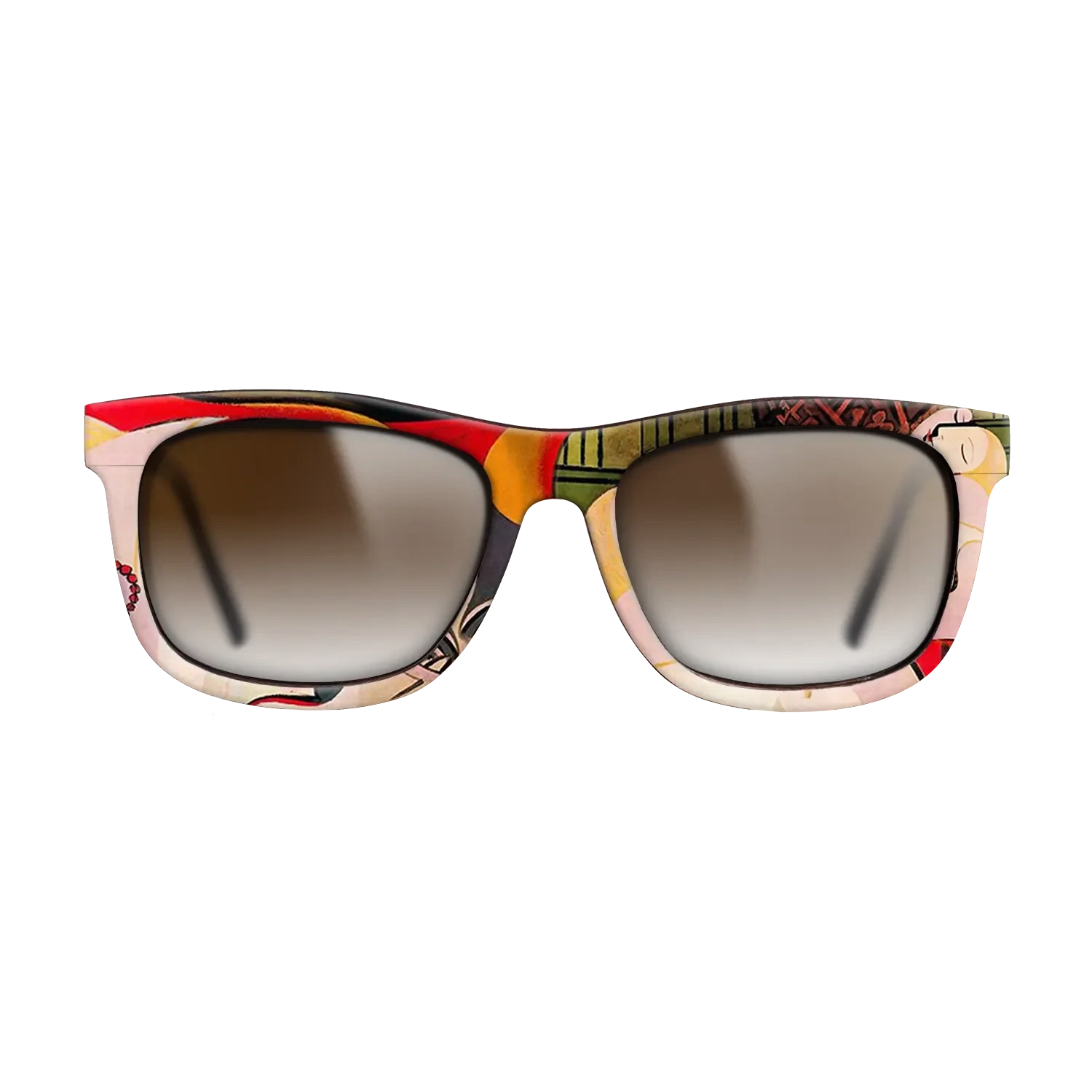 Oil Painting on Straight Grain Walnut: Rococo - A dream, 1932 - Pablo Picasso - The Hero - Square - 1838 - SIRIS wood optic