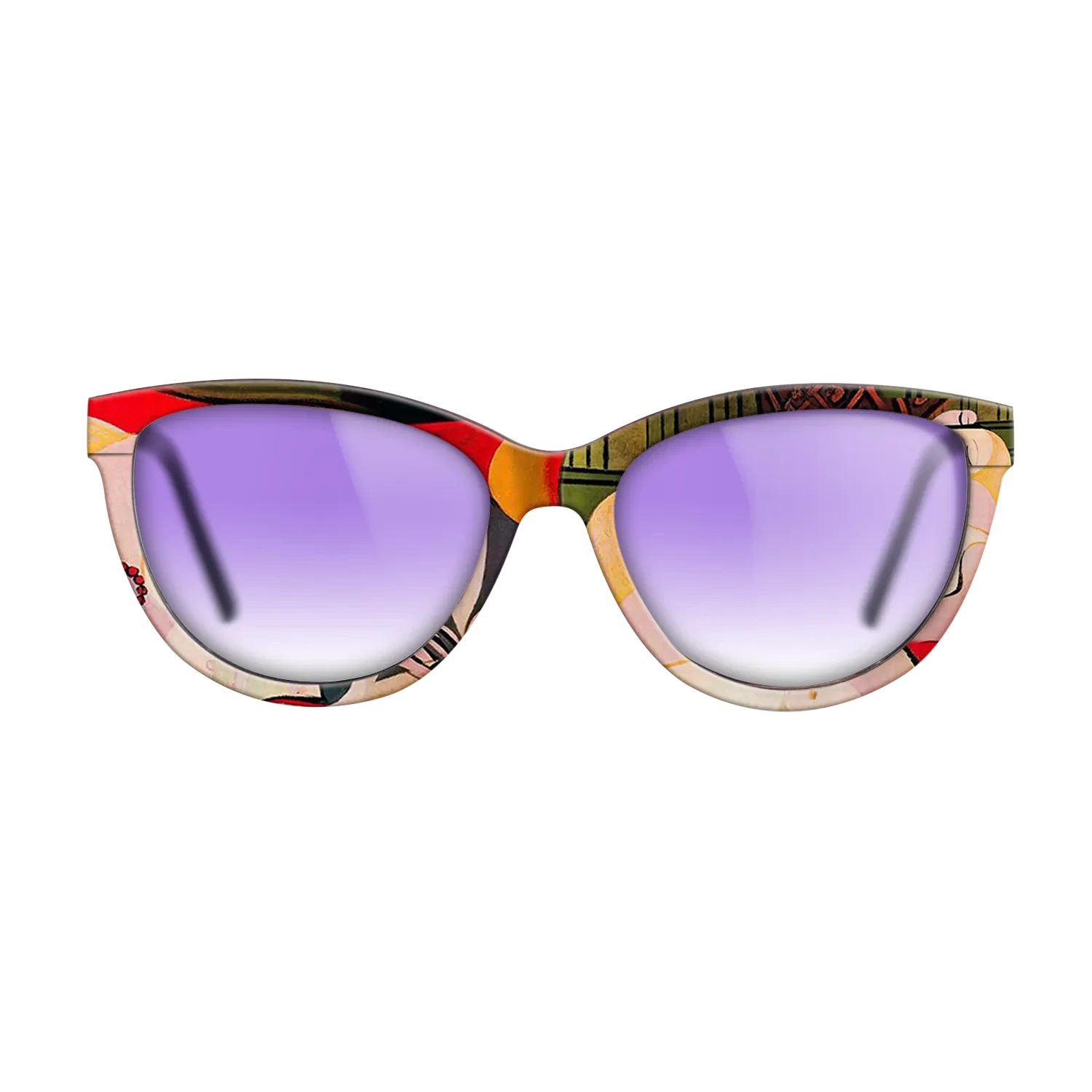 Oil Painting on Straight Grain Walnut: Rococo - A dream, 1932 - Pablo Picasso - The Maiden - Cat - 1838 - SIRIS wood optic