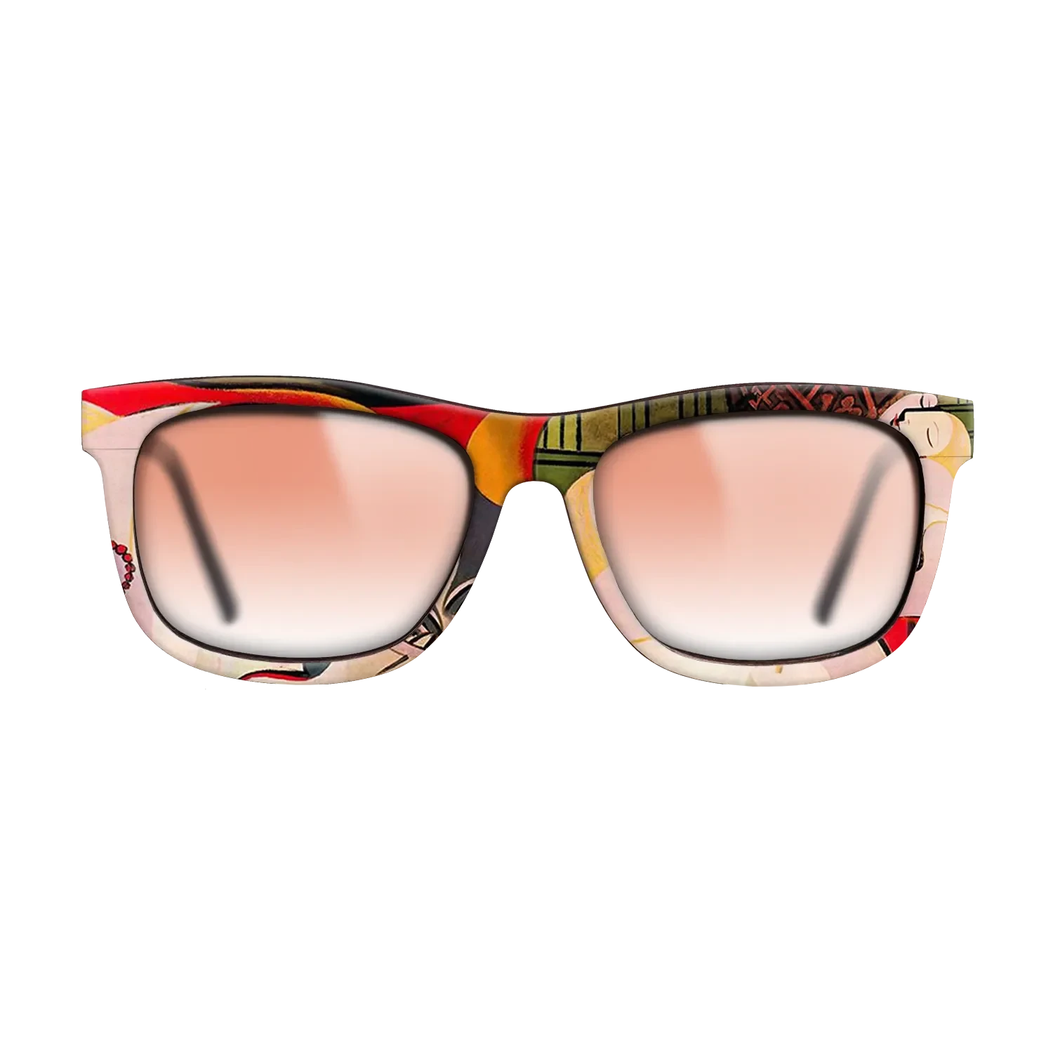 Oil Painting on Straight Grain Walnut: Rococo - A dream, 1932 - Pablo Picasso - The Hero - Square - 1838 - SIRIS wood optic