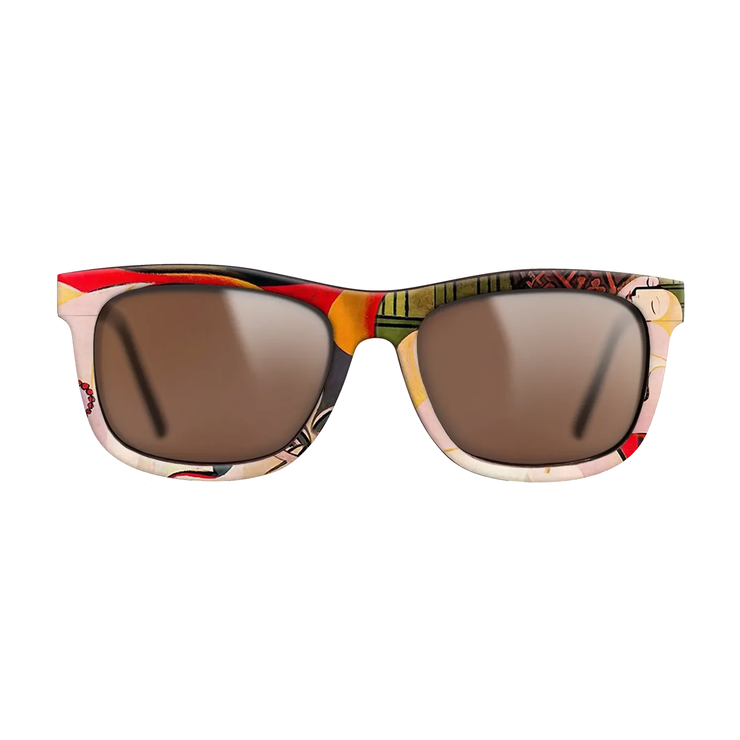 Oil Painting on Straight Grain Walnut: Rococo - A dream, 1932 - Pablo Picasso - The Hero - Square - 1838 - SIRIS wood optic