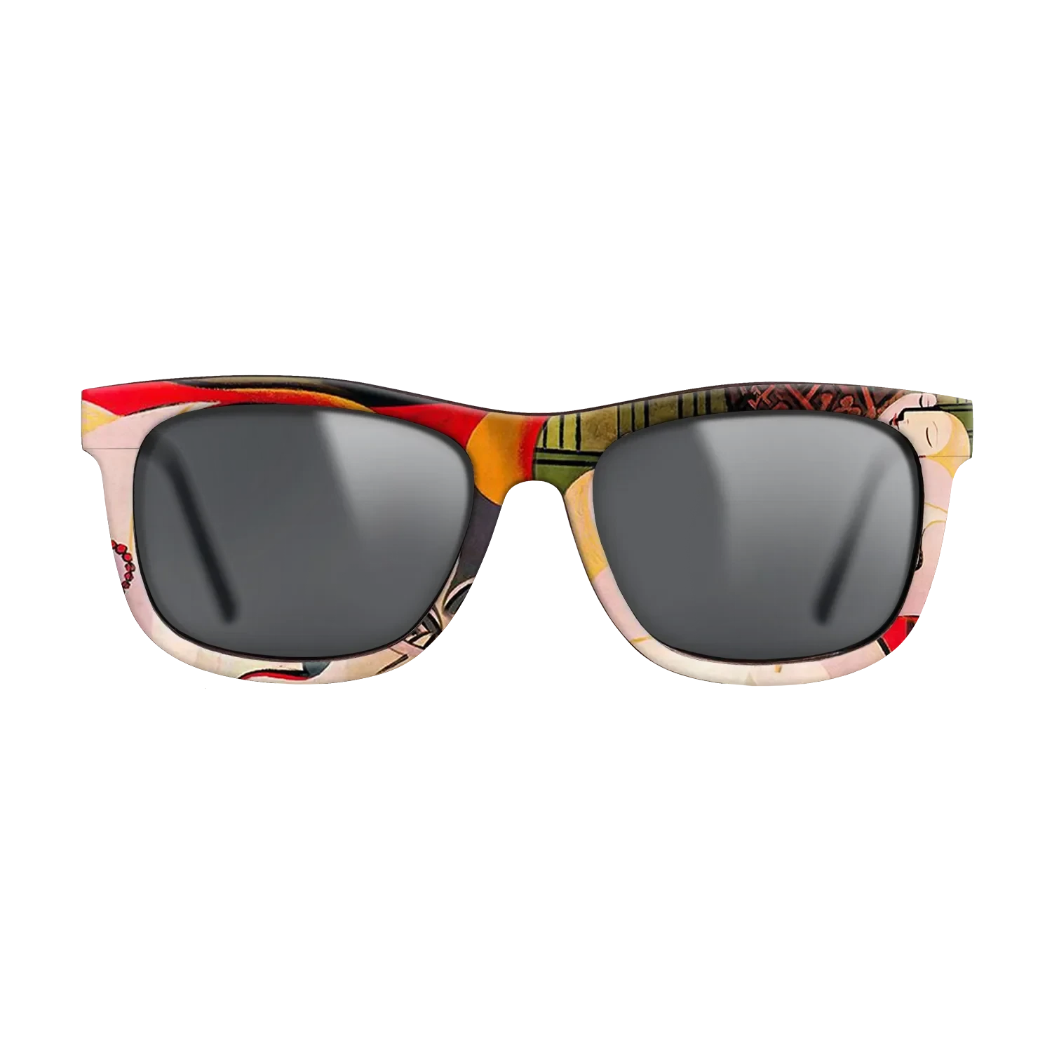 Oil Painting on Straight Grain Walnut: Rococo - A dream, 1932 - Pablo Picasso - The Hero - Square - 1838 - SIRIS wood optic