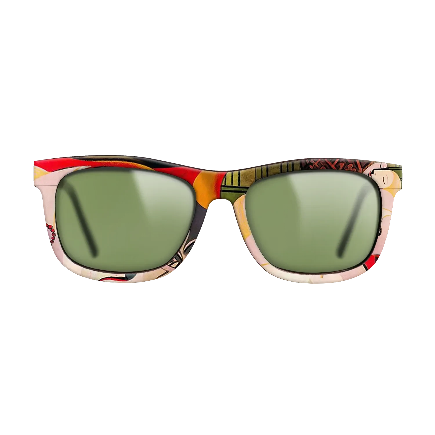 Oil Painting on Straight Grain Walnut: Rococo - A dream, 1932 - Pablo Picasso - The Hero - Square - 1838 - SIRIS wood optic