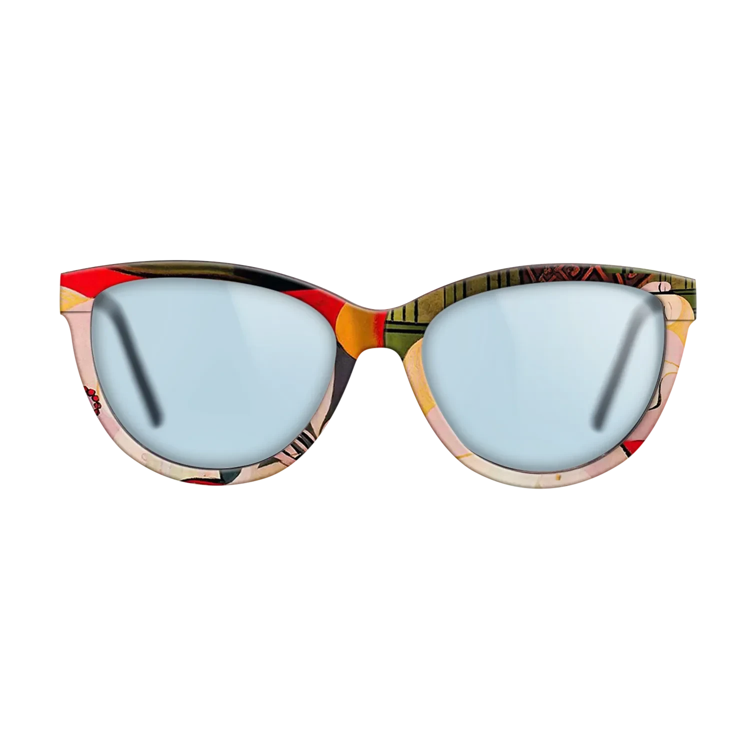 Oil Painting on Straight Grain Walnut: Rococo - A dream, 1932 - Pablo Picasso - The Maiden - Cat - 1838 - SIRIS wood optic