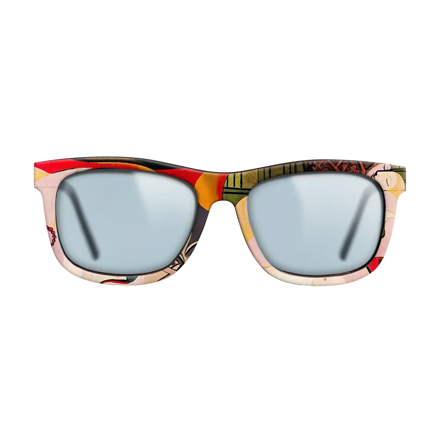 Oil Painting on Straight Grain Walnut: Rococo - A dream, 1932 - Pablo Picasso - The Hero - Square - 1838 - SIRIS wood optic